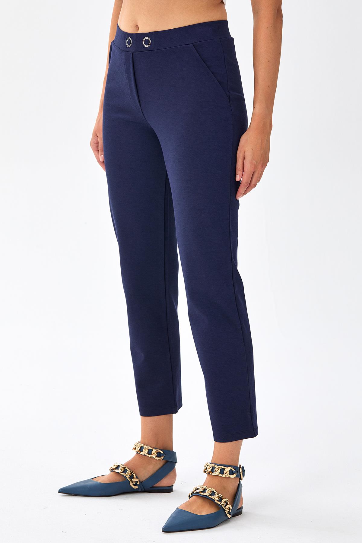 Beli Lastikli Boru Paça Pantolon 256-2005