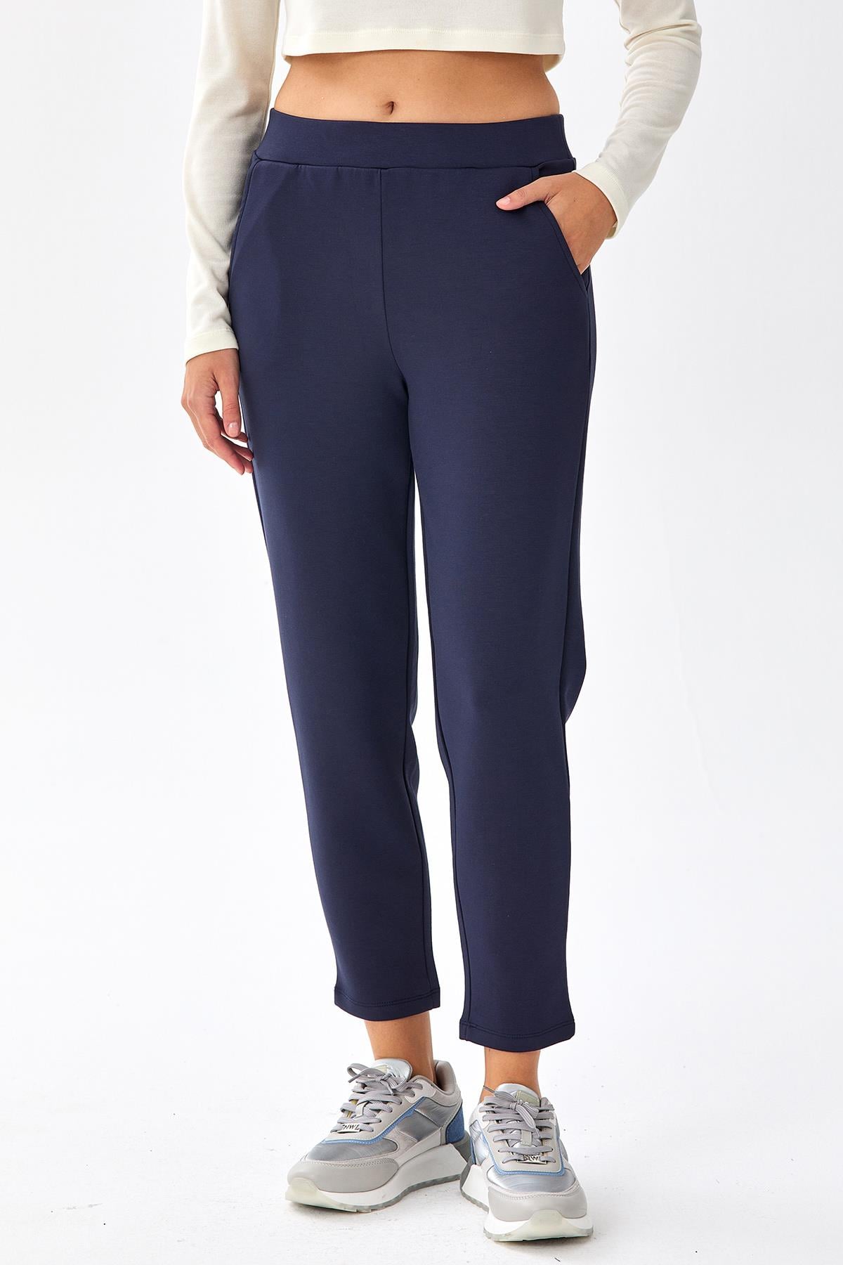 Beli Lastikli Cepli Pantolon 256-2111