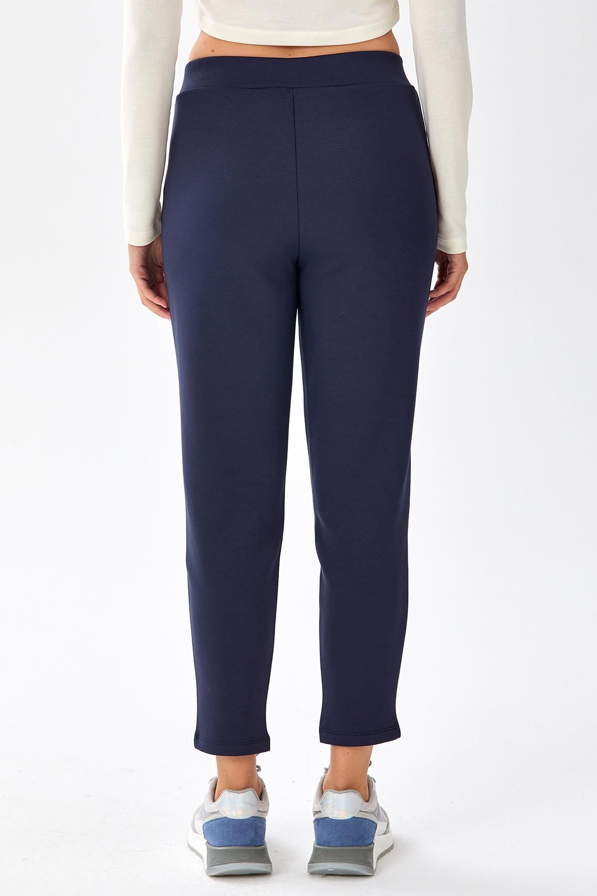 Beli Lastikli Cepli Pantolon 256-2111