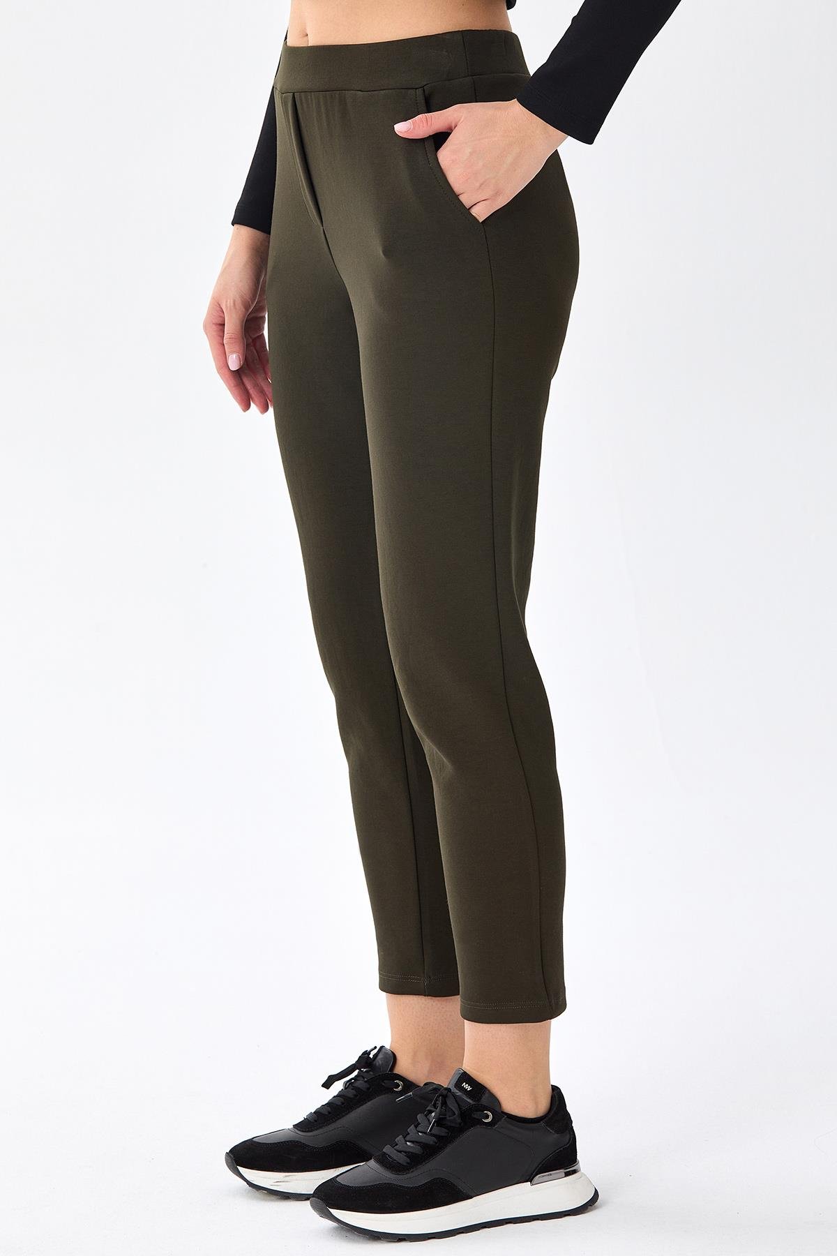 Beli Lastikli Cepli Pantolon 256-2115