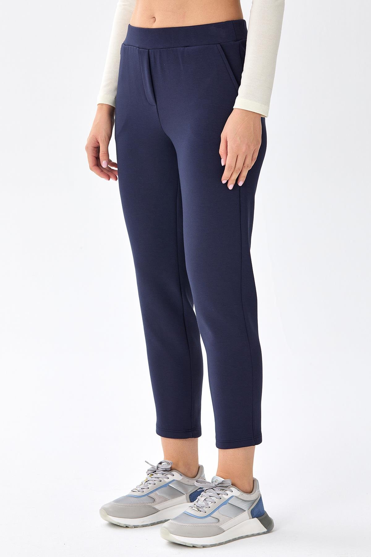 Beli Lastikli Cepli Pantolon 256-2115