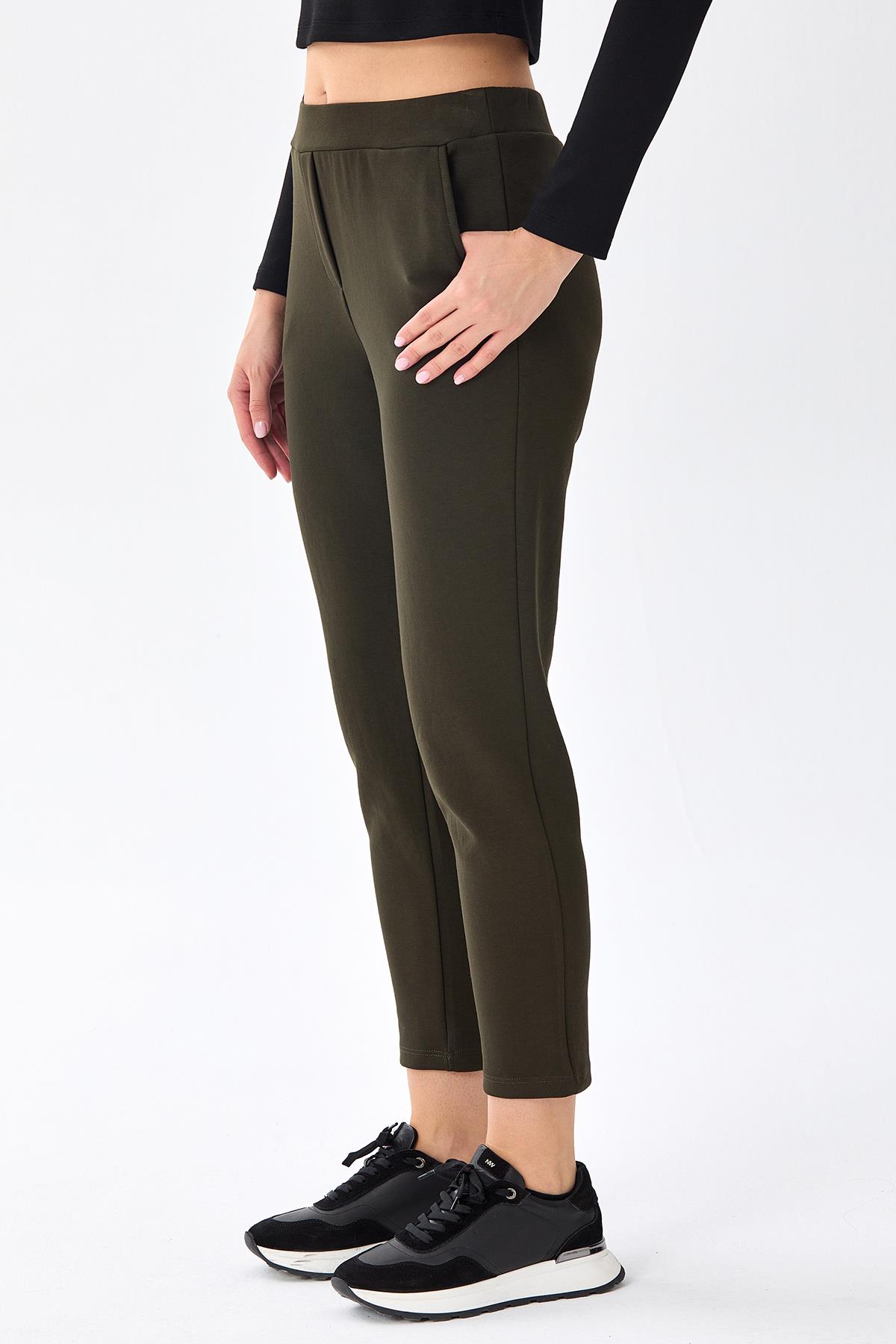 Beli Lastikli Cepli Pantolon 256-2115