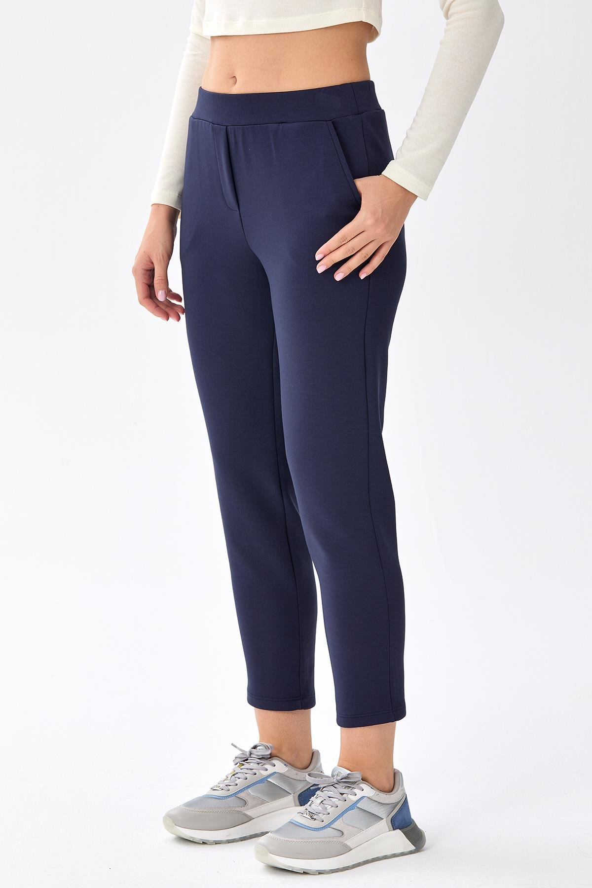 Beli Lastikli Cepli Pantolon 256-2115