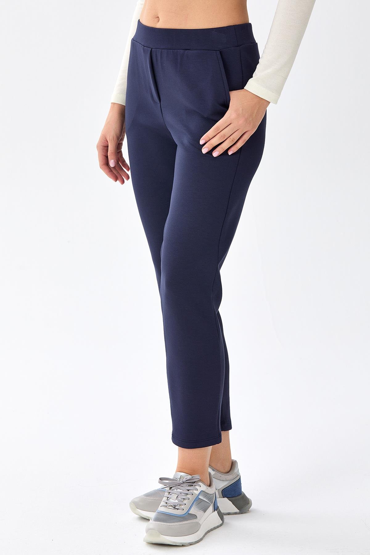 Beli Lastikli Cepli Pantolon 256-2115