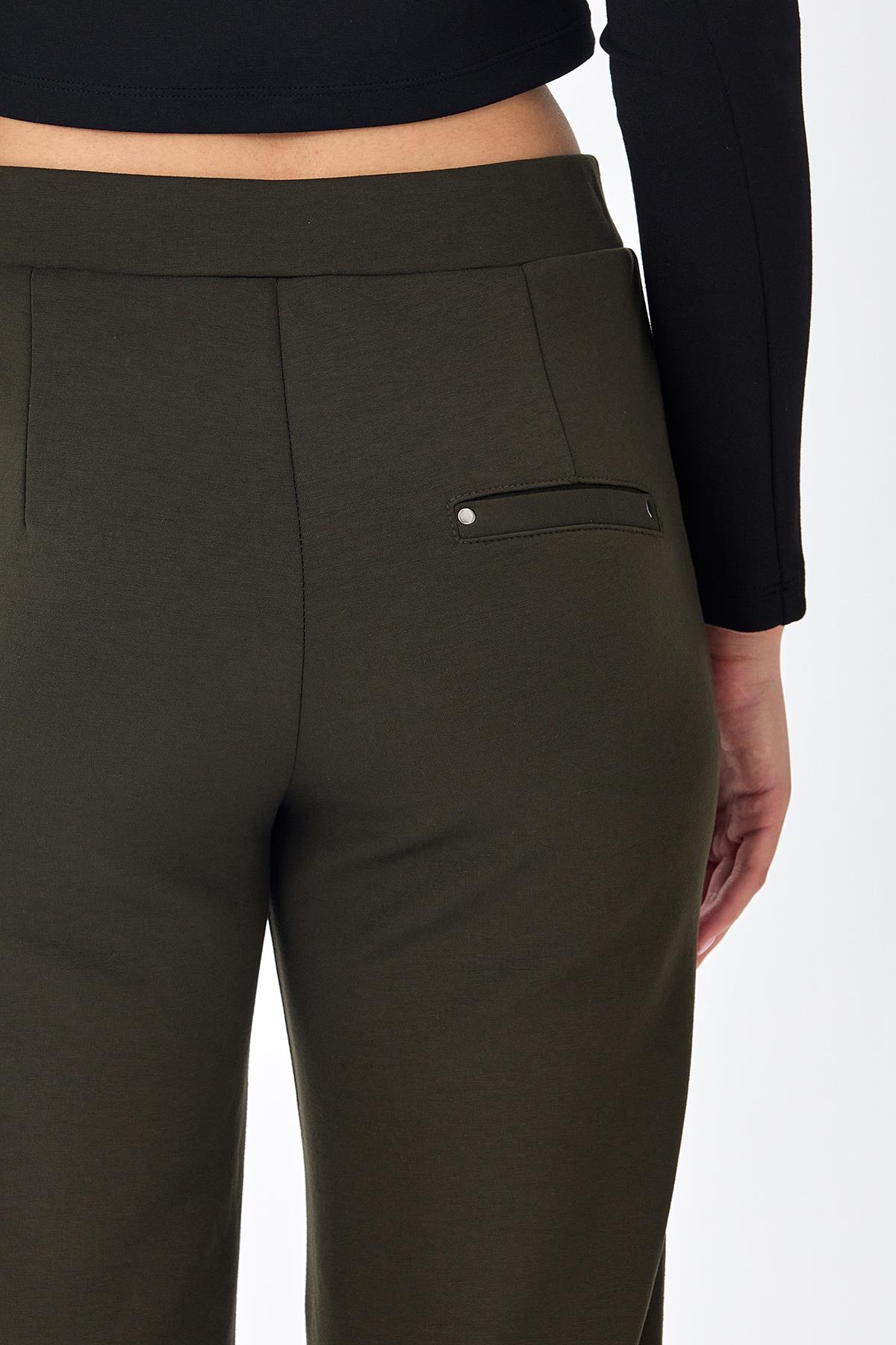 Beli Lastikli Cepli Pantolon 256-2115