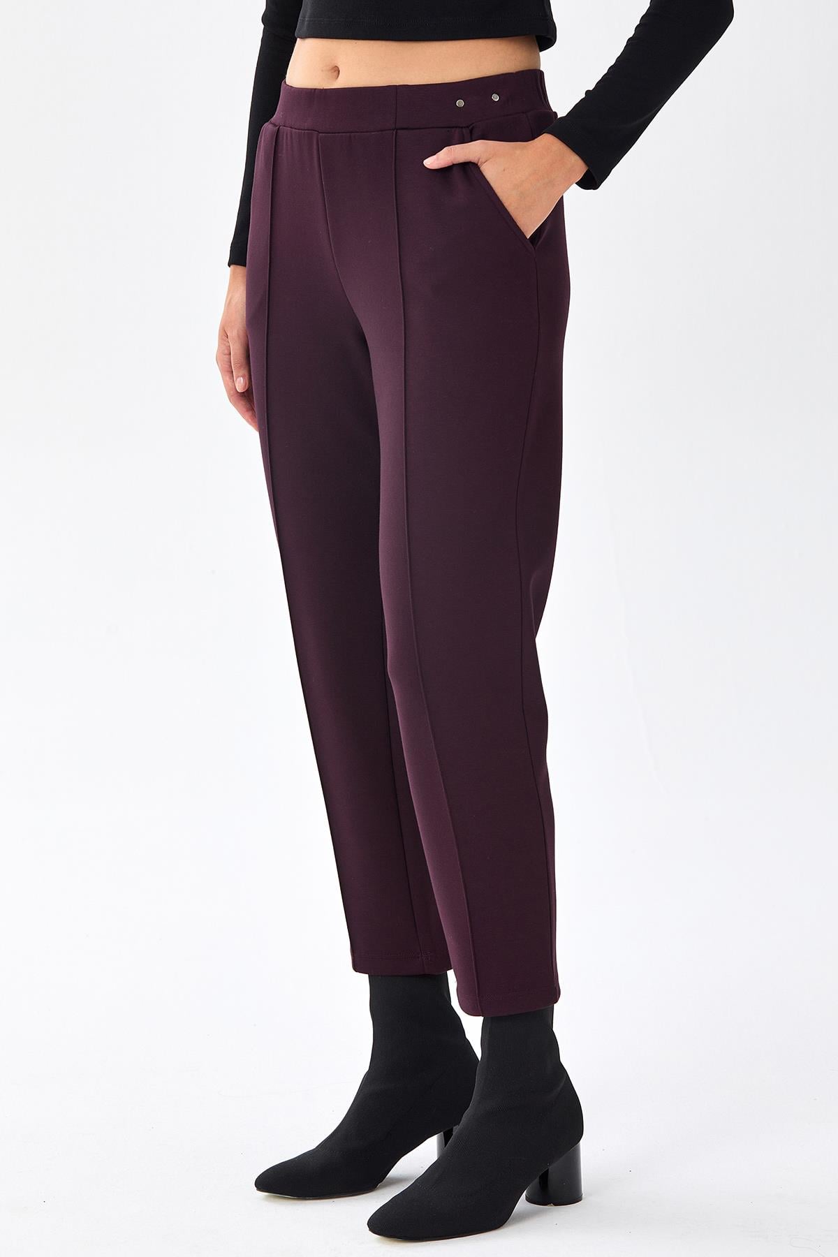Beli Lastikli Cepli Pantolon 256-2118