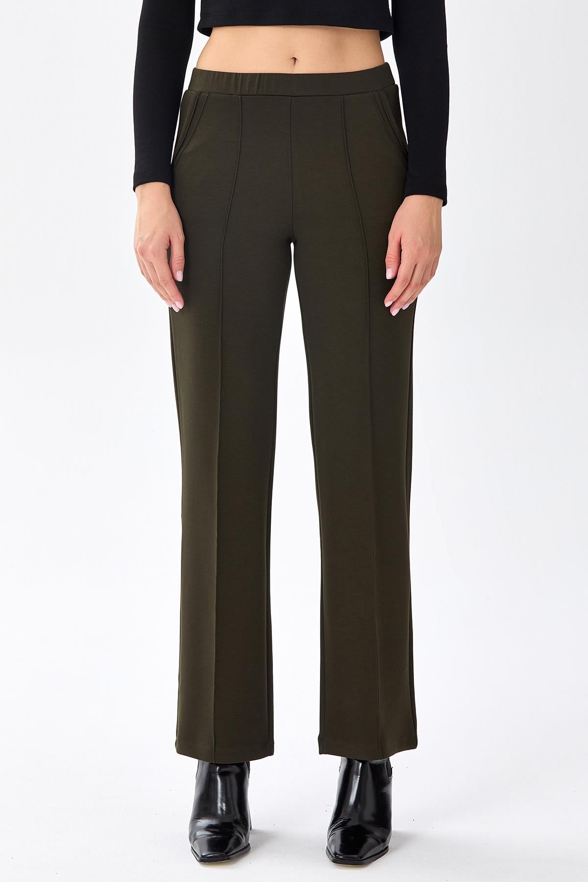 Beli Lastikli Cepli Pantolon 256-2120