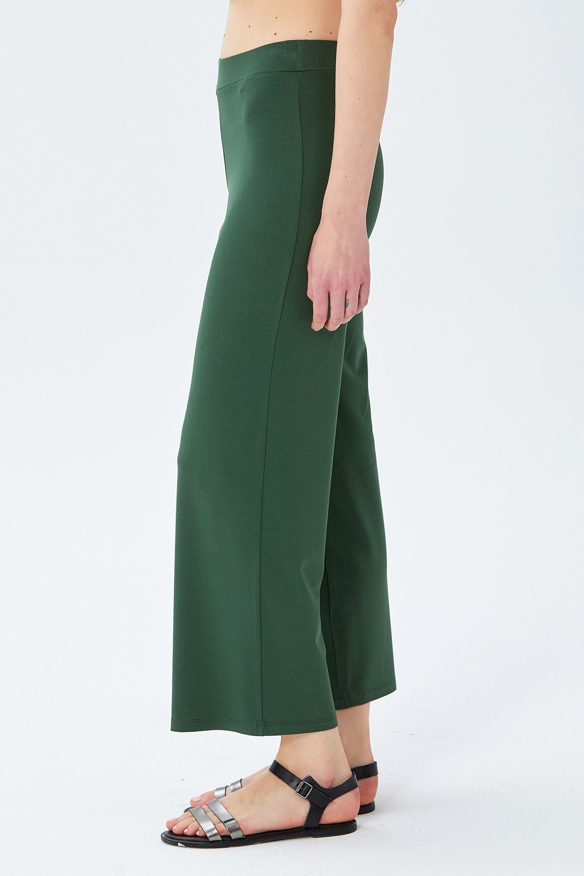 Beli Lastikli Geniş Paça Pantolon 026-2000