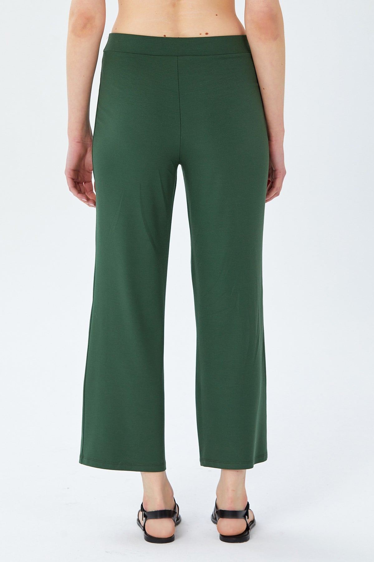 Beli Lastikli Geniş Paça Pantolon 026-2000