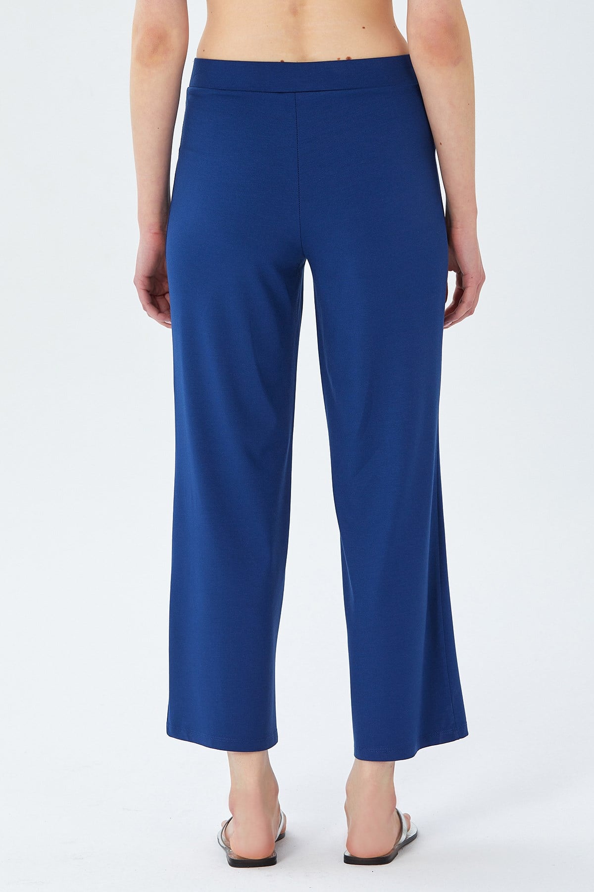 Beli Lastikli Geniş Paça Pantolon 026-2000