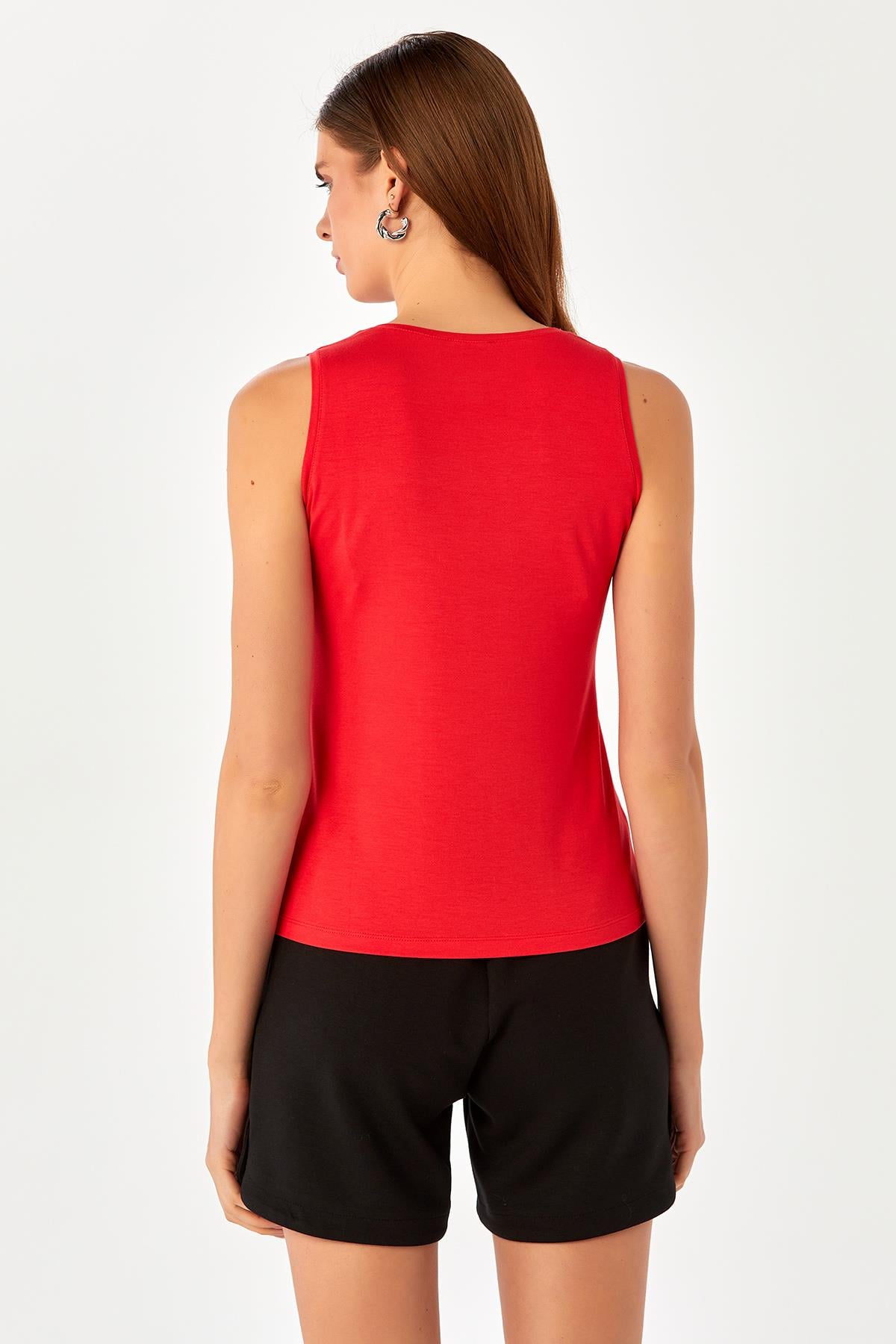 V Yaka Kolsuz Basic Bluz 024-1043