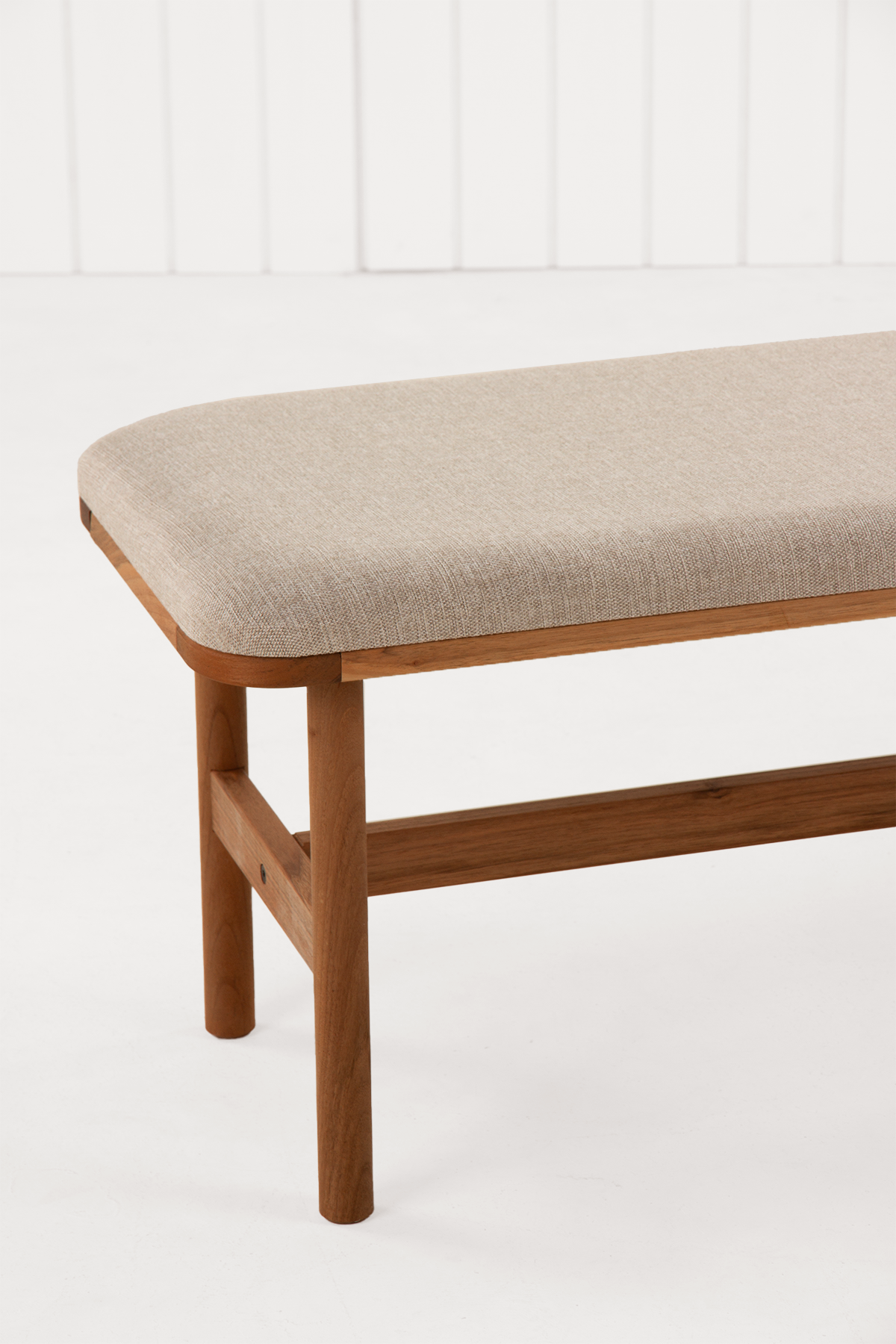 Alaçatı Ceviz Masif Ahşap Bench 130x80