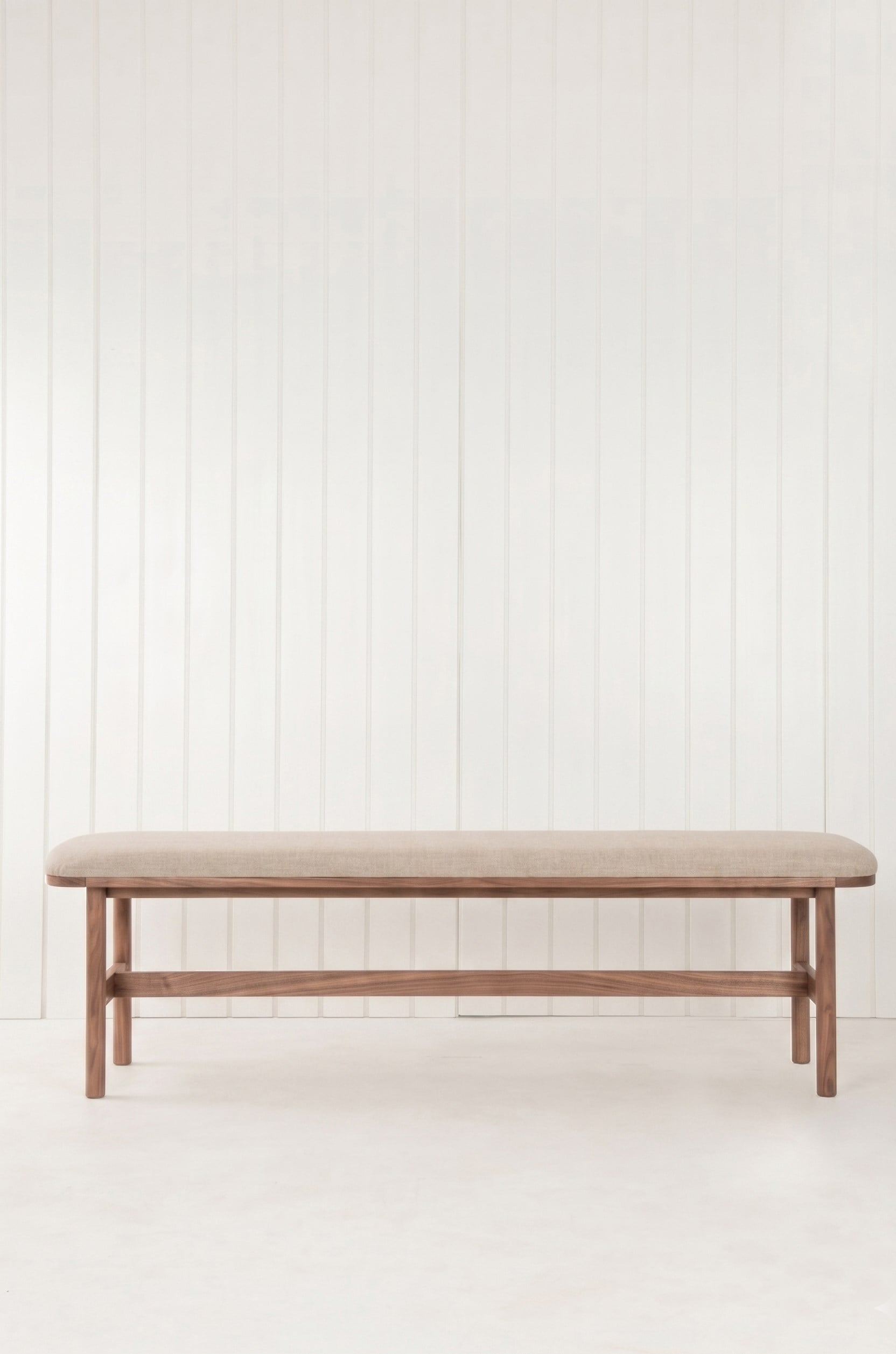 Alaçatı Ceviz Masif Ahşap Bench 150x80