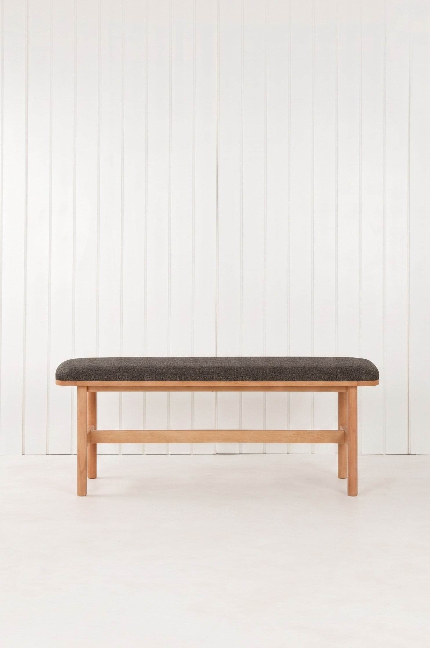 Alaçatı Kayın Masif Ahşap Bench 115x80 cm 