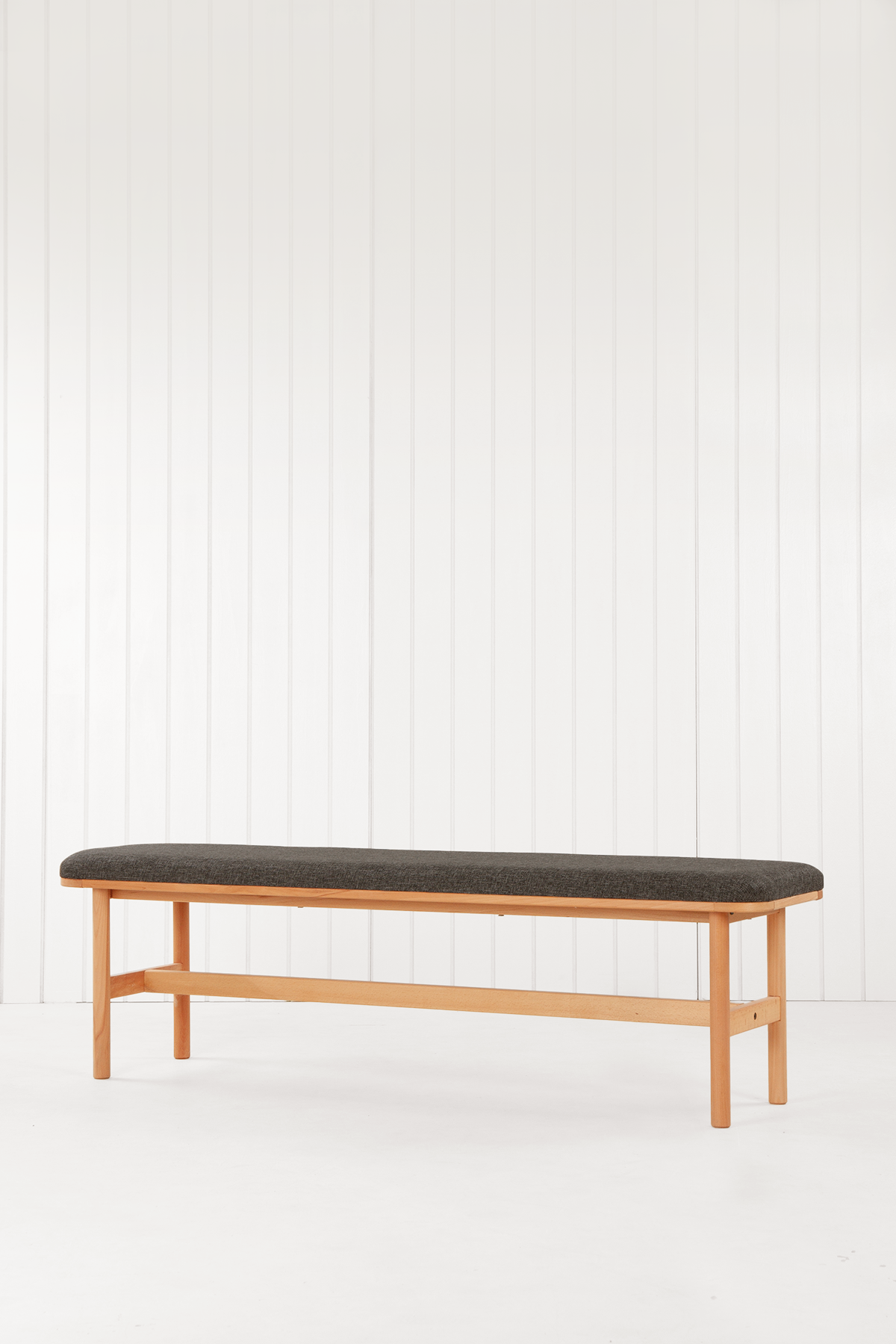Alaçatı Kayın Masif Ahşap Bench 150x38 cm 
