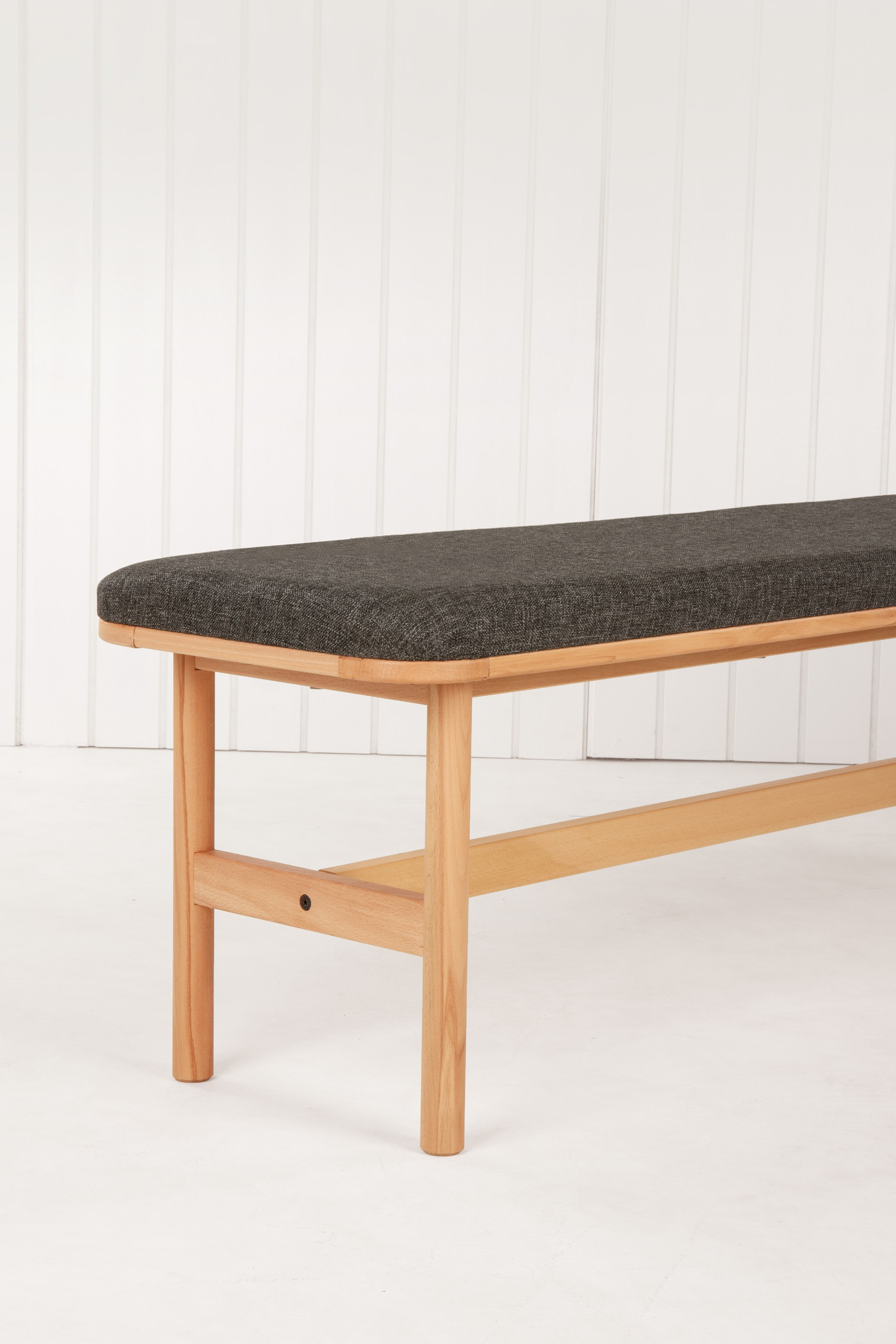 Alaçatı Kayın Masif Ahşap Bench 150x80 cm 