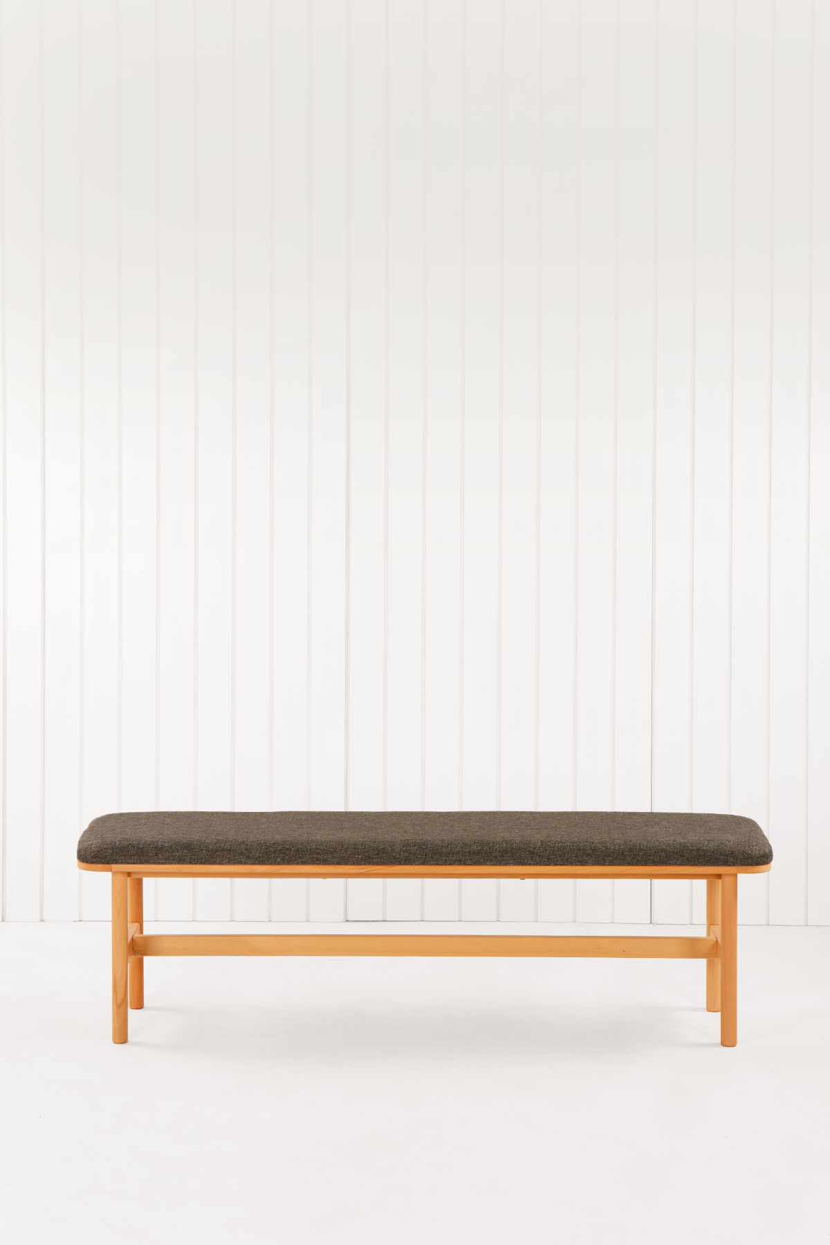 Alaçatı Kayın Masif Ahşap Bench 150x80 cm 