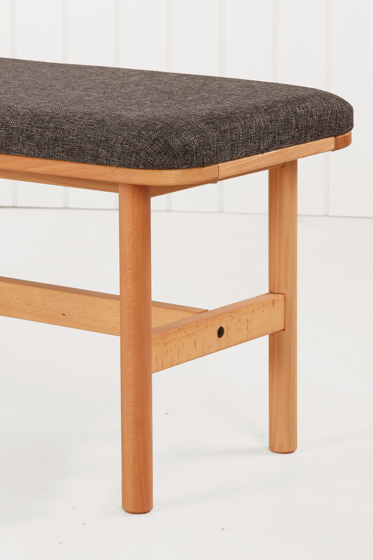 Alaçatı Kayın Masif Ahşap Bench 150x80 cm 