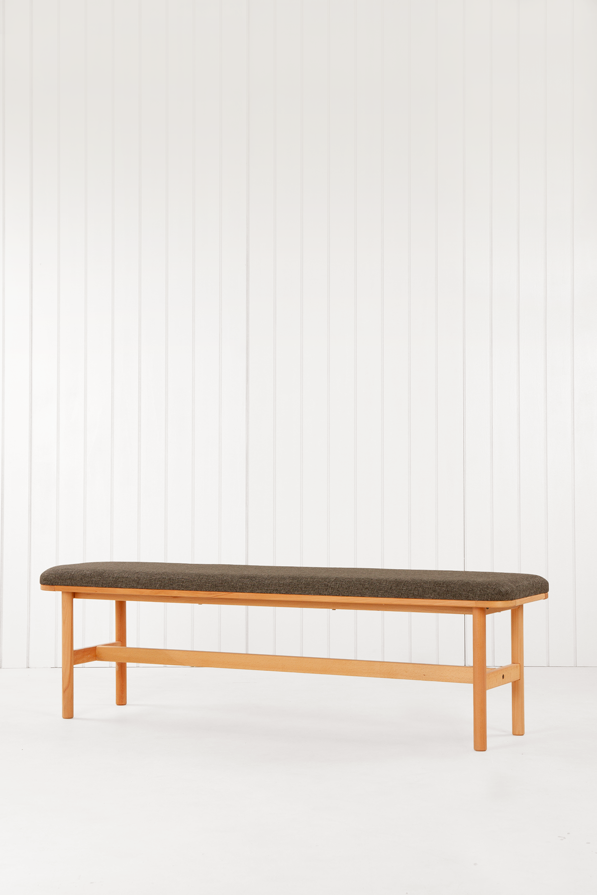 Alaçatı Kayın Masif Ahşap Bench 150x80 cm 