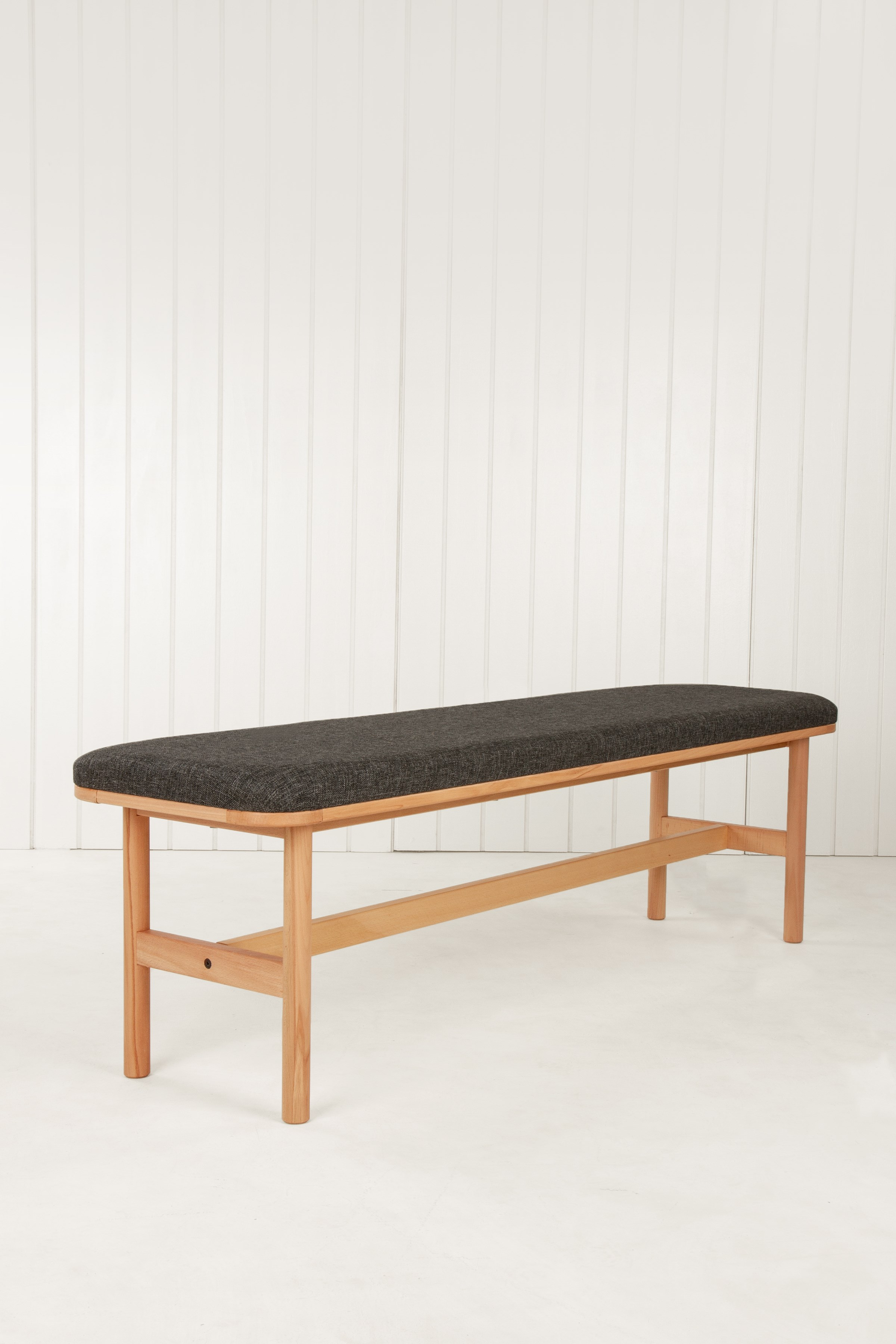 Alaçatı Kayın Masif Ahşap Bench 150x80 cm 