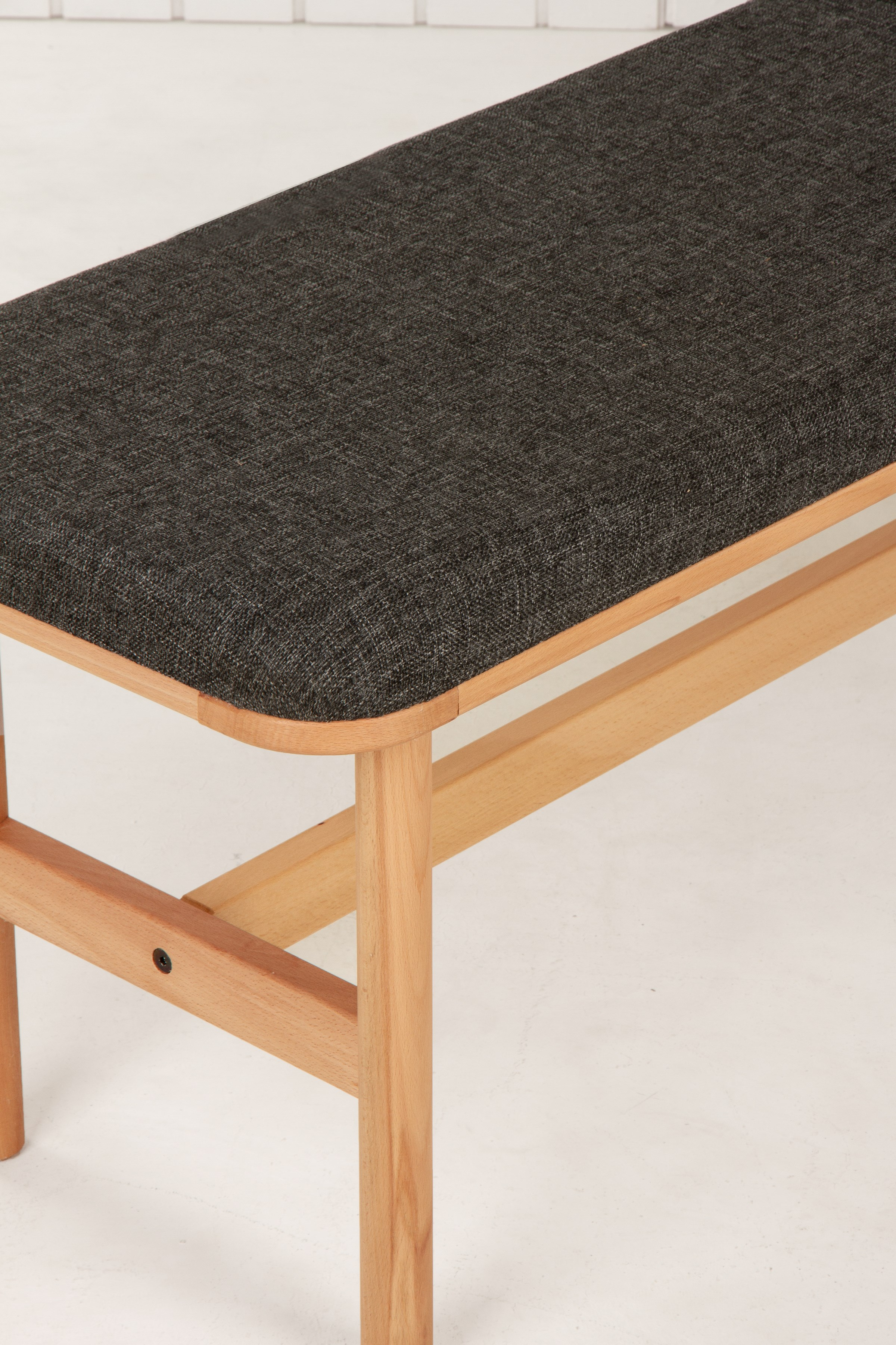 Alaçatı Kayın Masif Ahşap Bench 150x80 cm 