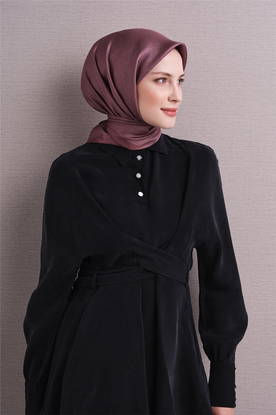 Armine Saf İpek Twill Eşarp 9601