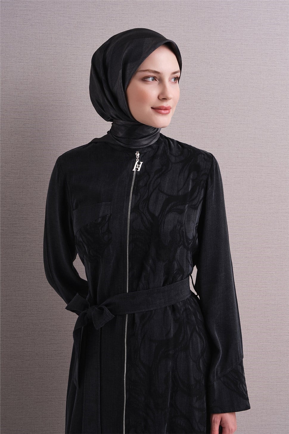 Armine Saf İpek Twill Eşarp 9618