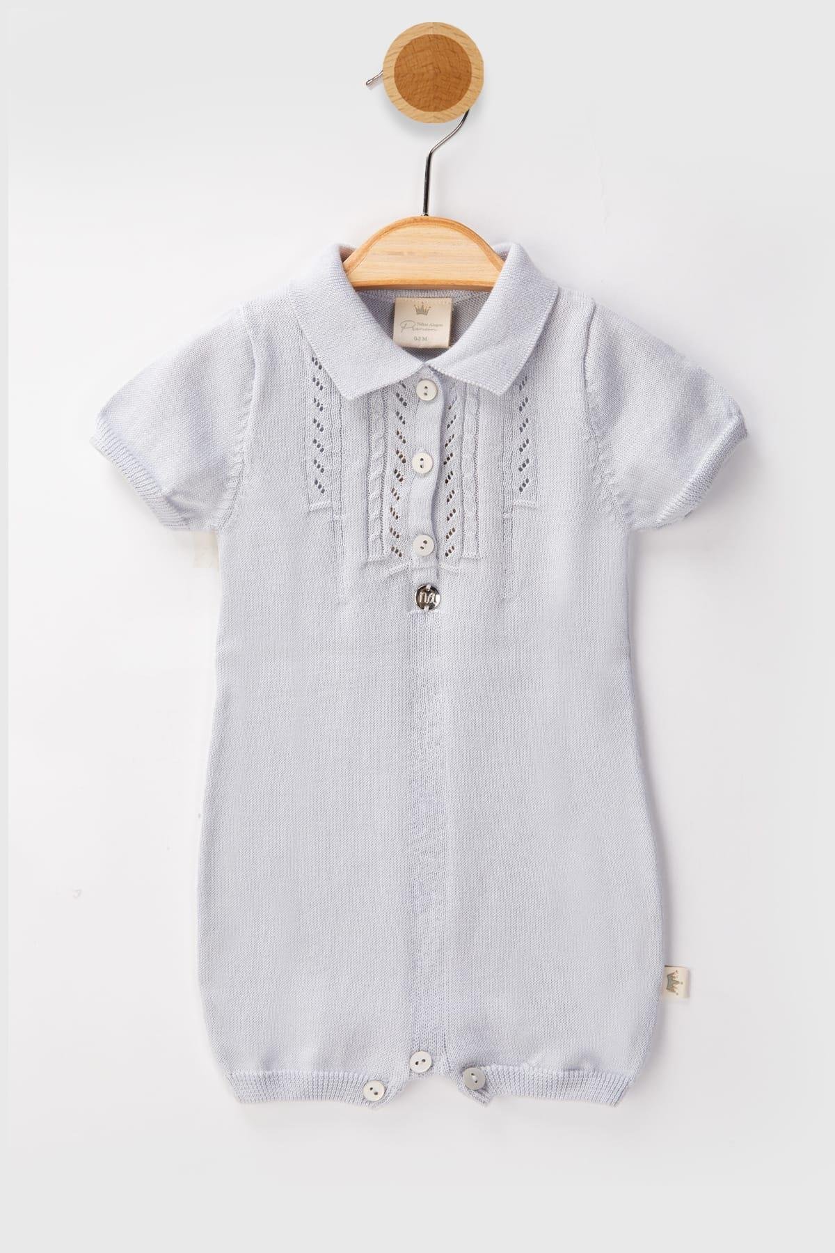 Afra Triko Erkek Bebek Mavi Örgü 5li SetAfra Triko Erkek Bebek Mavi Örgü 5li Set