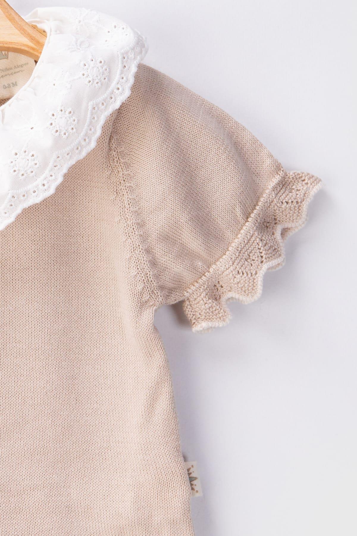 Afra Triko Kız Bebek Örgü 3lü SetAfra Triko Kız Bebek Örgü 3lü Set