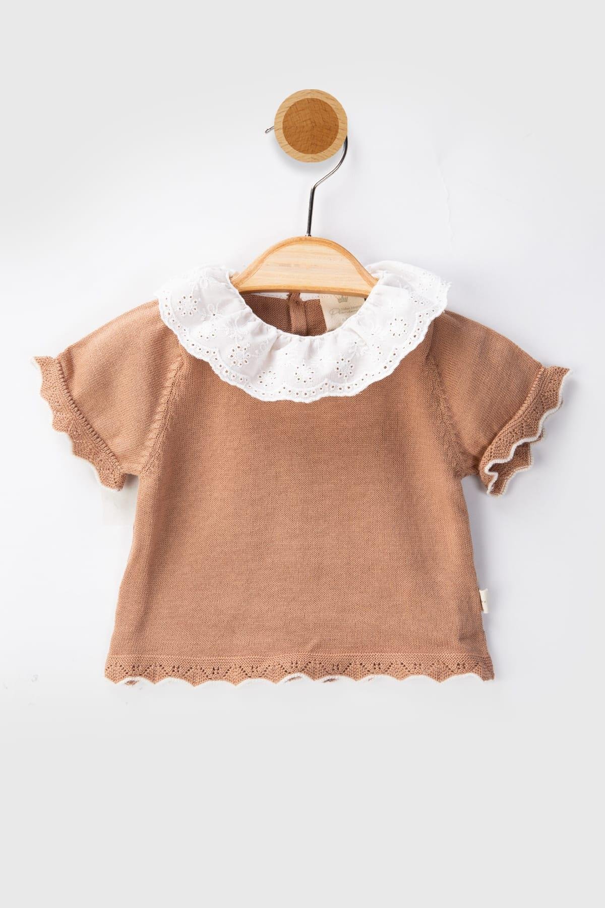 Afra Triko Kız Bebek Örgü 3lü SetAfra Triko Kız Bebek Örgü 3lü Set