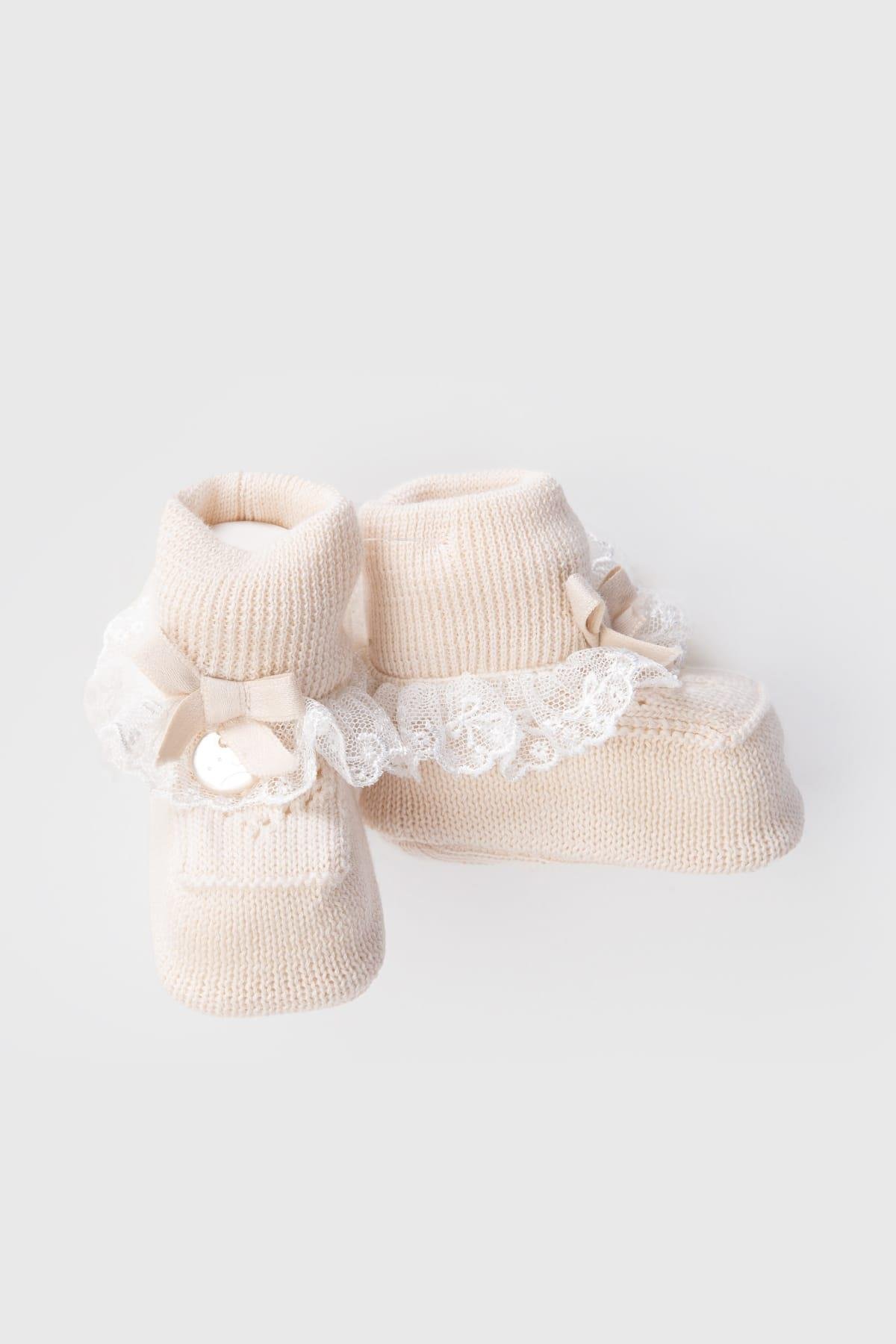 Afra Triko Kız Bebek Örgü 5li SetAfra Triko Kız Bebek Örgü 5li Set