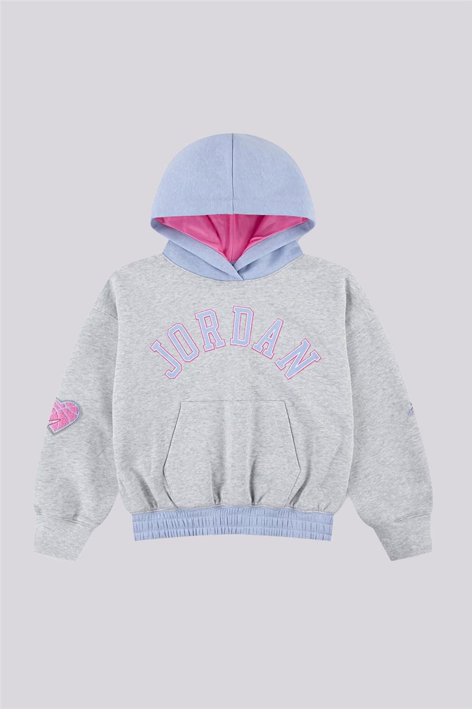 Air Jordan Kız Çocuk Gri SweatshirtAir Jordan Kız Çocuk Gri Sweatshirt