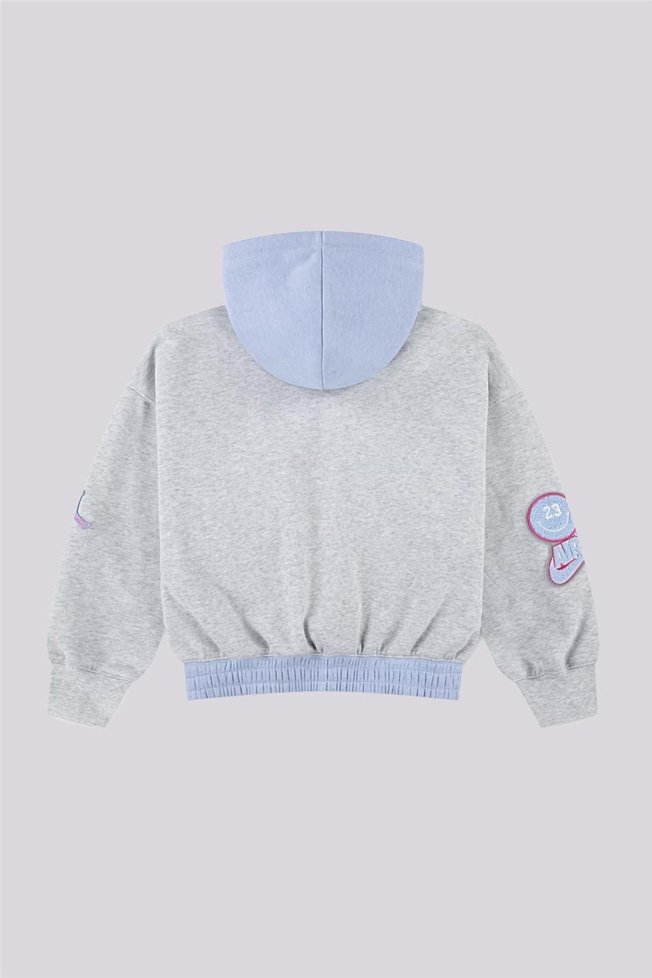 Air Jordan Kız Çocuk Gri SweatshirtAir Jordan Kız Çocuk Gri Sweatshirt