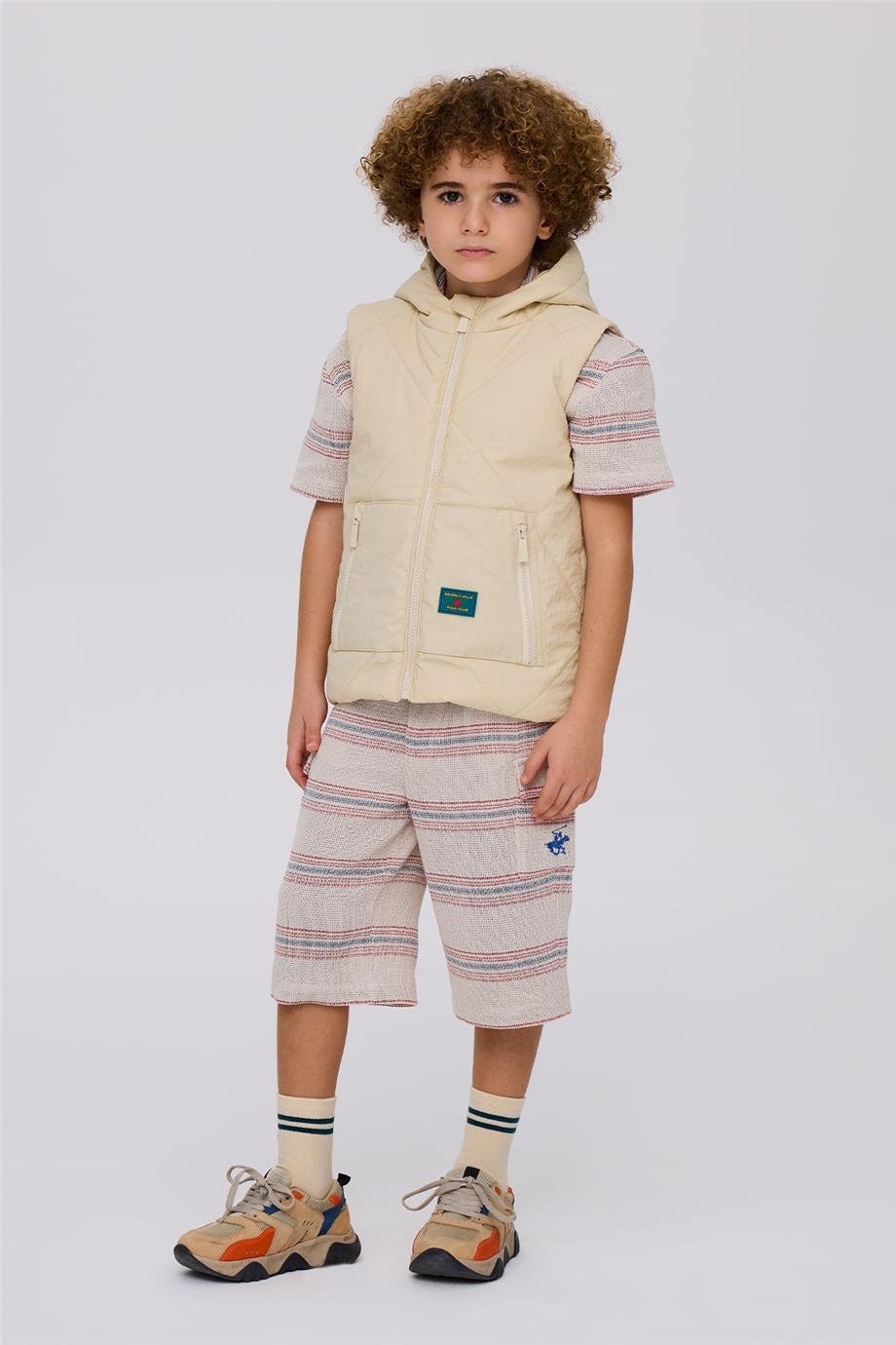 Beverly Hills Polo Club Erkek Çocuk Bej YelekBeverly Hills Polo Club Erkek Çocuk Bej Yelek