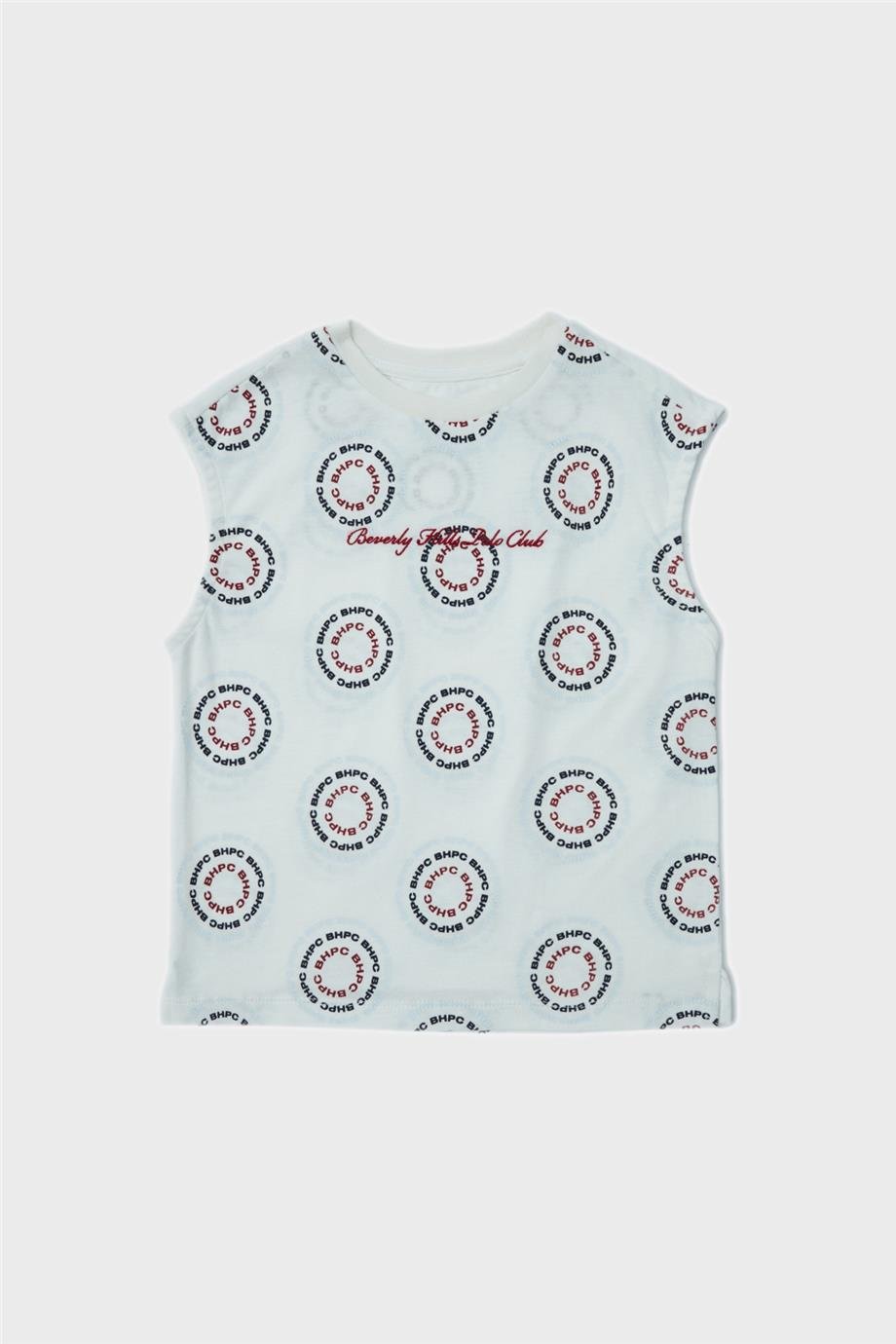 Beverly Hills Polo Club Erkek Çocuk Beyaz Atlet