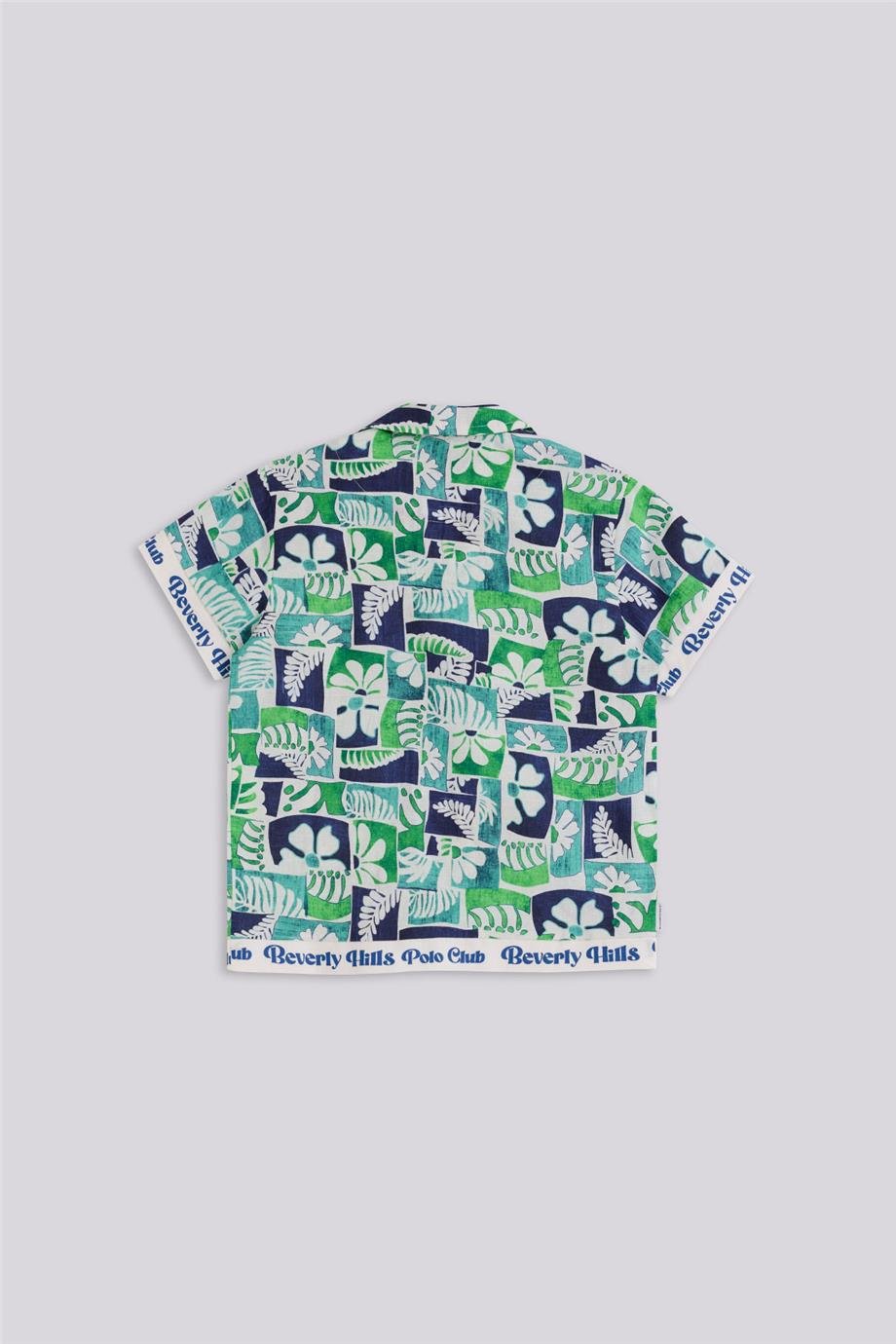 Beverly Hills Polo Club Erkek Çocuk Desenli GömlekBeverly Hills Polo Club Erkek Çocuk Desenli Gömlek