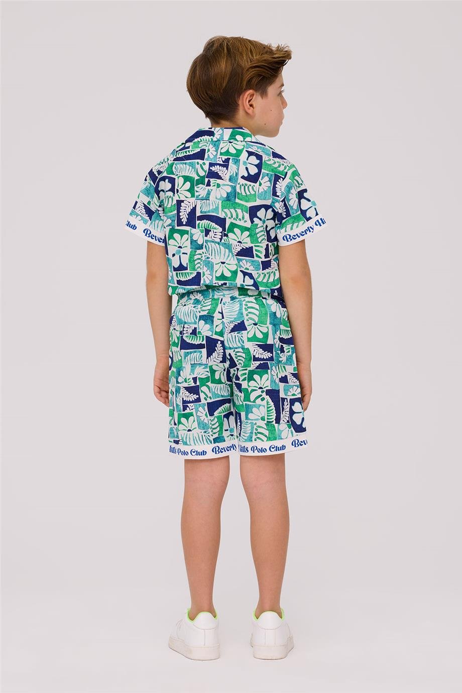 Beverly Hills Polo Club Erkek Çocuk Desenli ŞortBeverly Hills Polo Club Erkek Çocuk Desenli Şort