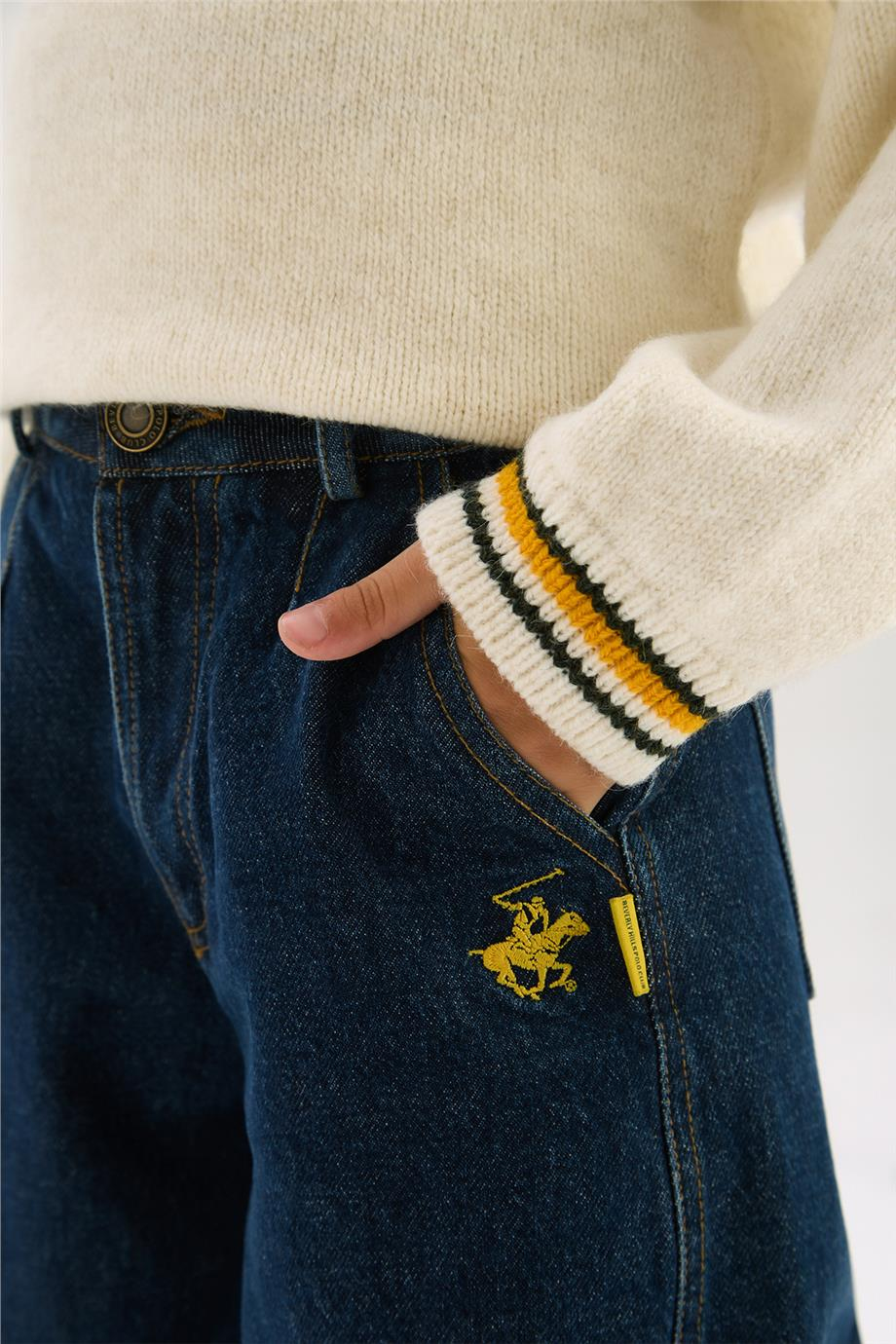 Beverly Hills Polo Club Erkek Çocuk Denim PantolonBeverly Hills Polo Club Erkek Çocuk Denim Pantolon