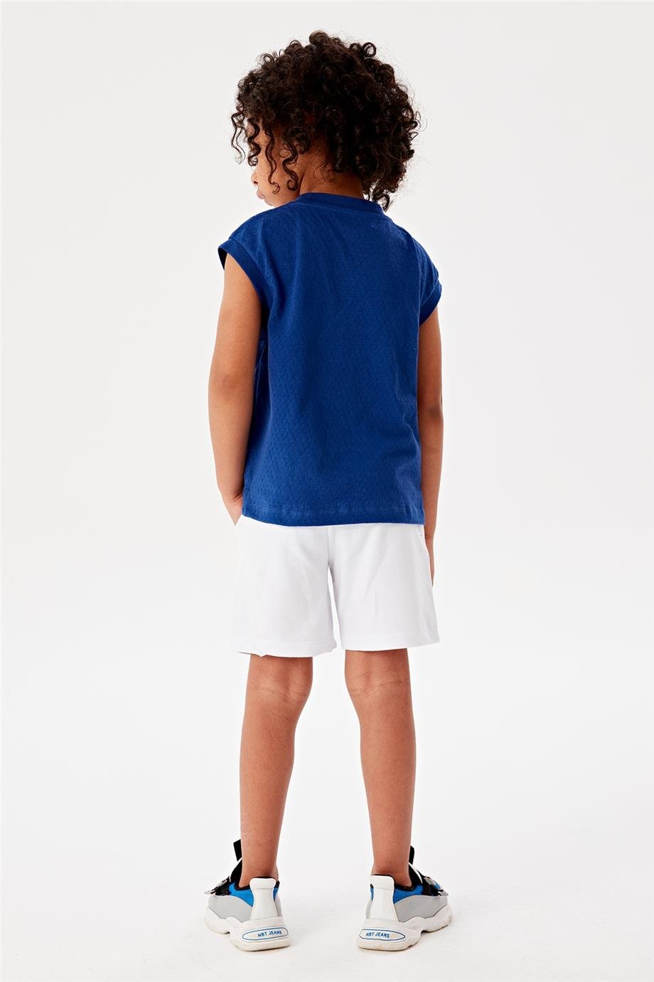 Beverly Hills Polo Club Erkek Çocuk Desenli Şort