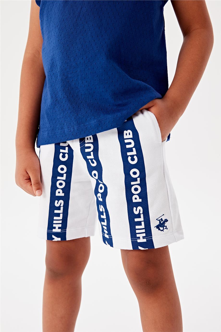 Beverly Hills Polo Club Erkek Çocuk Desenli Şort