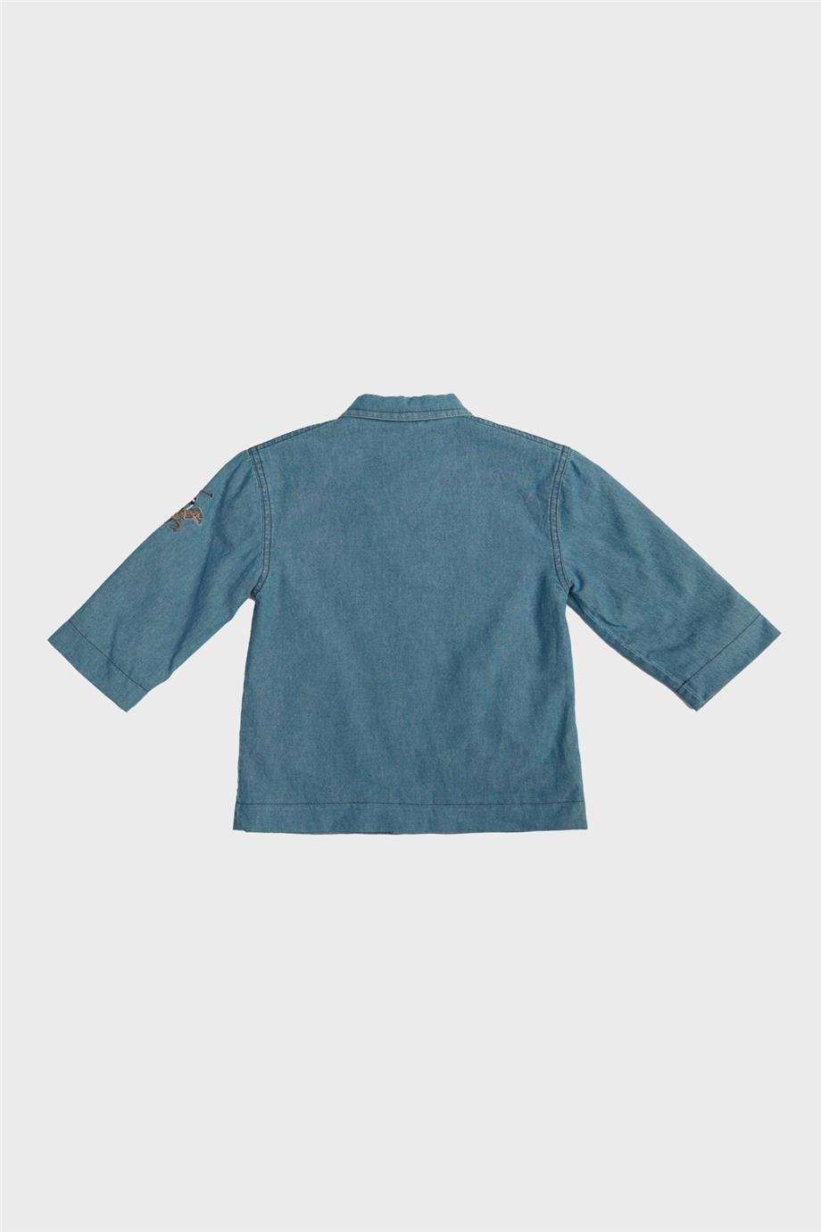 Beverly Hills Polo Club Erkek Çocuk Denim Ceket