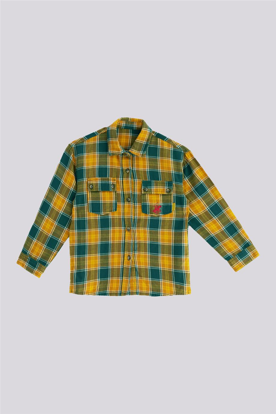 Beverly Hills Polo Club Erkek Çocuk Desenli GömlekBeverly Hills Polo Club Erkek Çocuk Desenli Gömlek