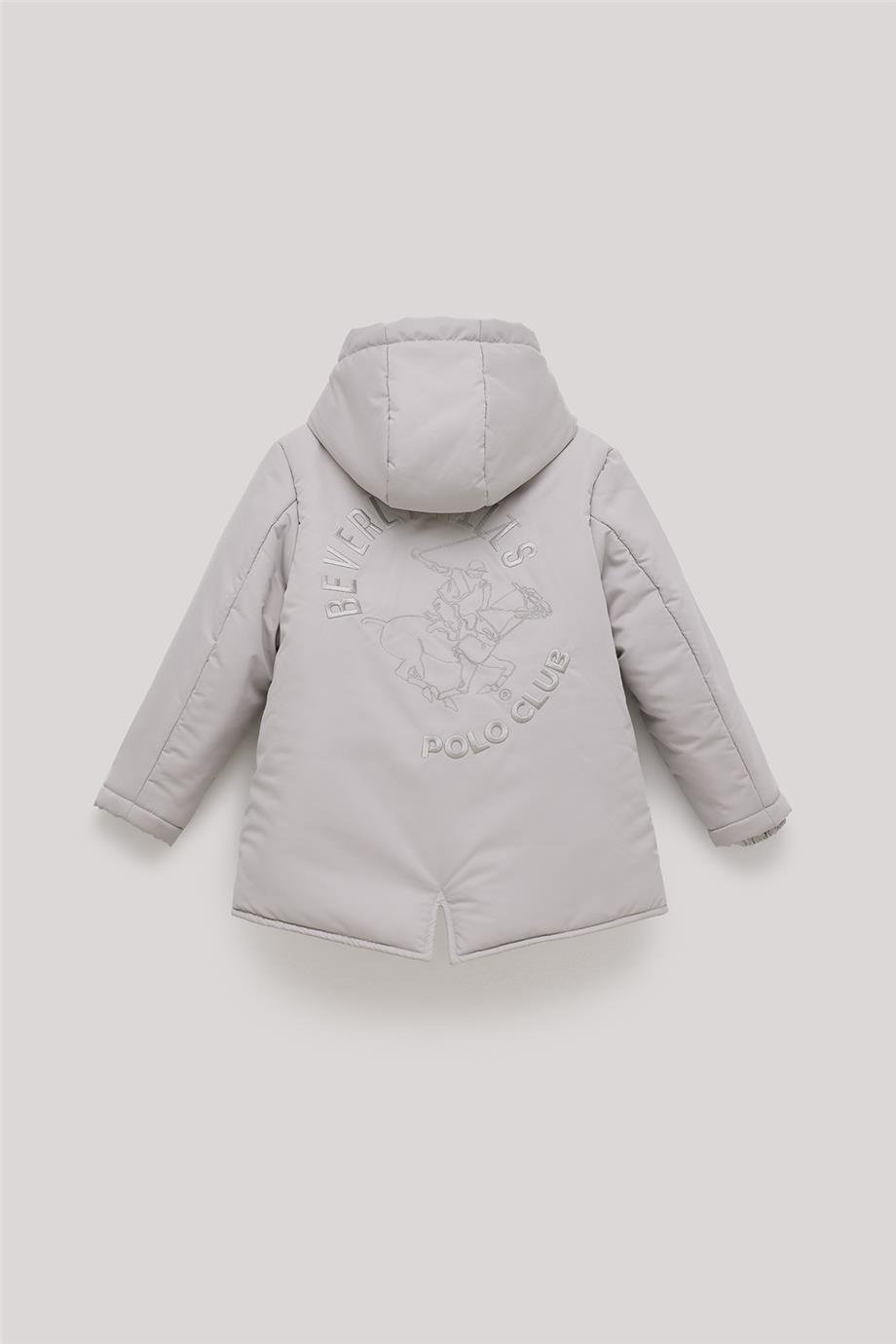 Beverly Hills Polo Club Erkek Çocuk Gri Mont