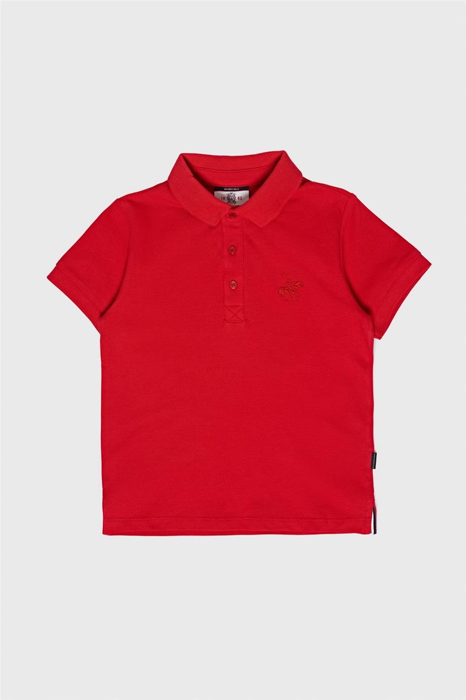Beverly Hills Polo Club Erkek Çocuk Kırmızı T-Shirt