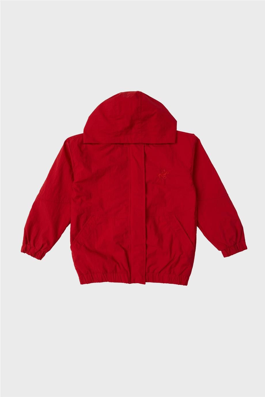 Beverly Hills Polo Club Erkek Çocuk Kırmızı Yağmurluk