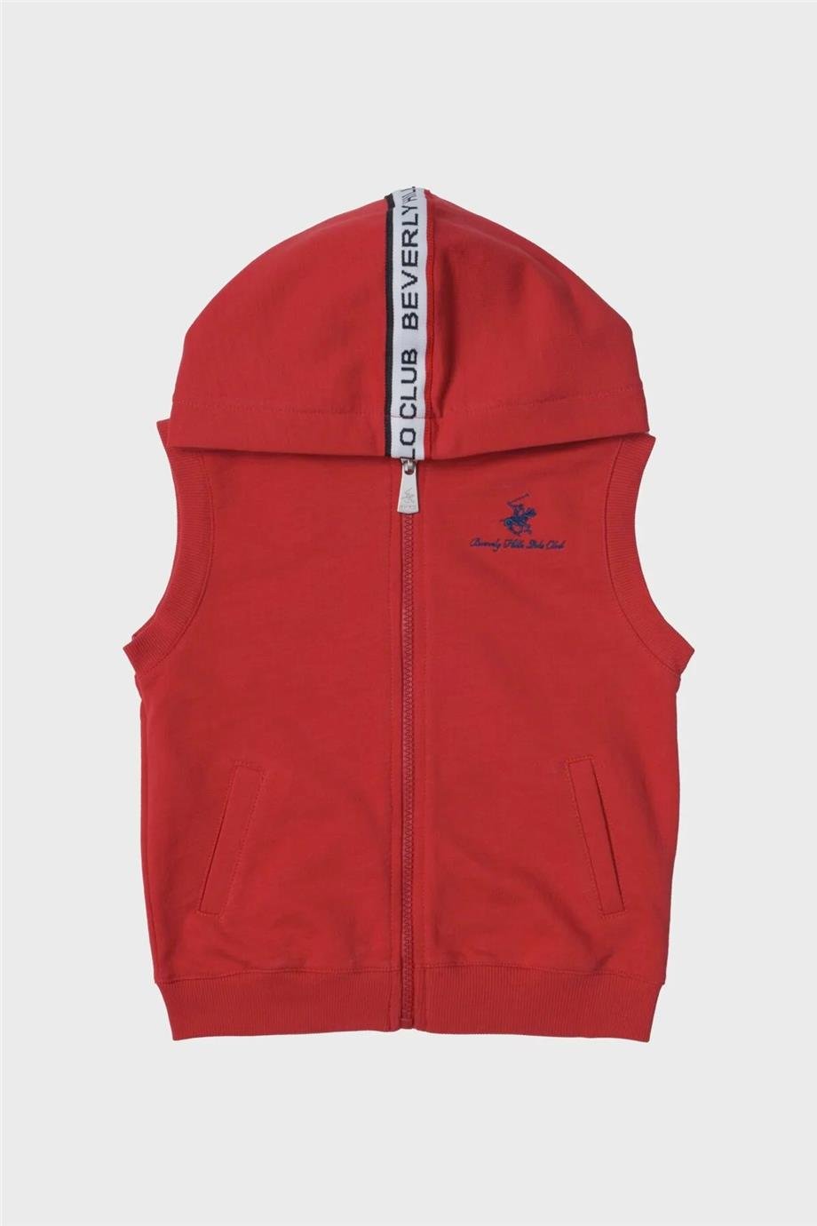 Beverly Hills Polo Club Erkek Çocuk Kırmızı Yelek
