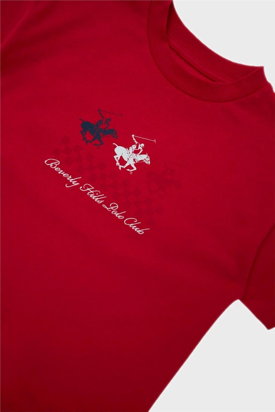 Beverly Hills Polo Club Erkek Çocuk Kırmızı T-Shirt