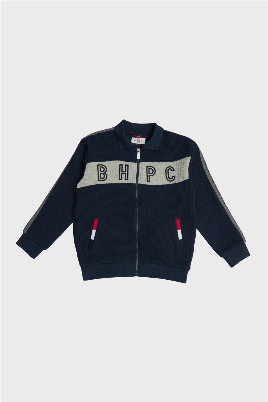 Beverly Hills Polo Club Erkek Çocuk Lacivert Eşofman Üstü