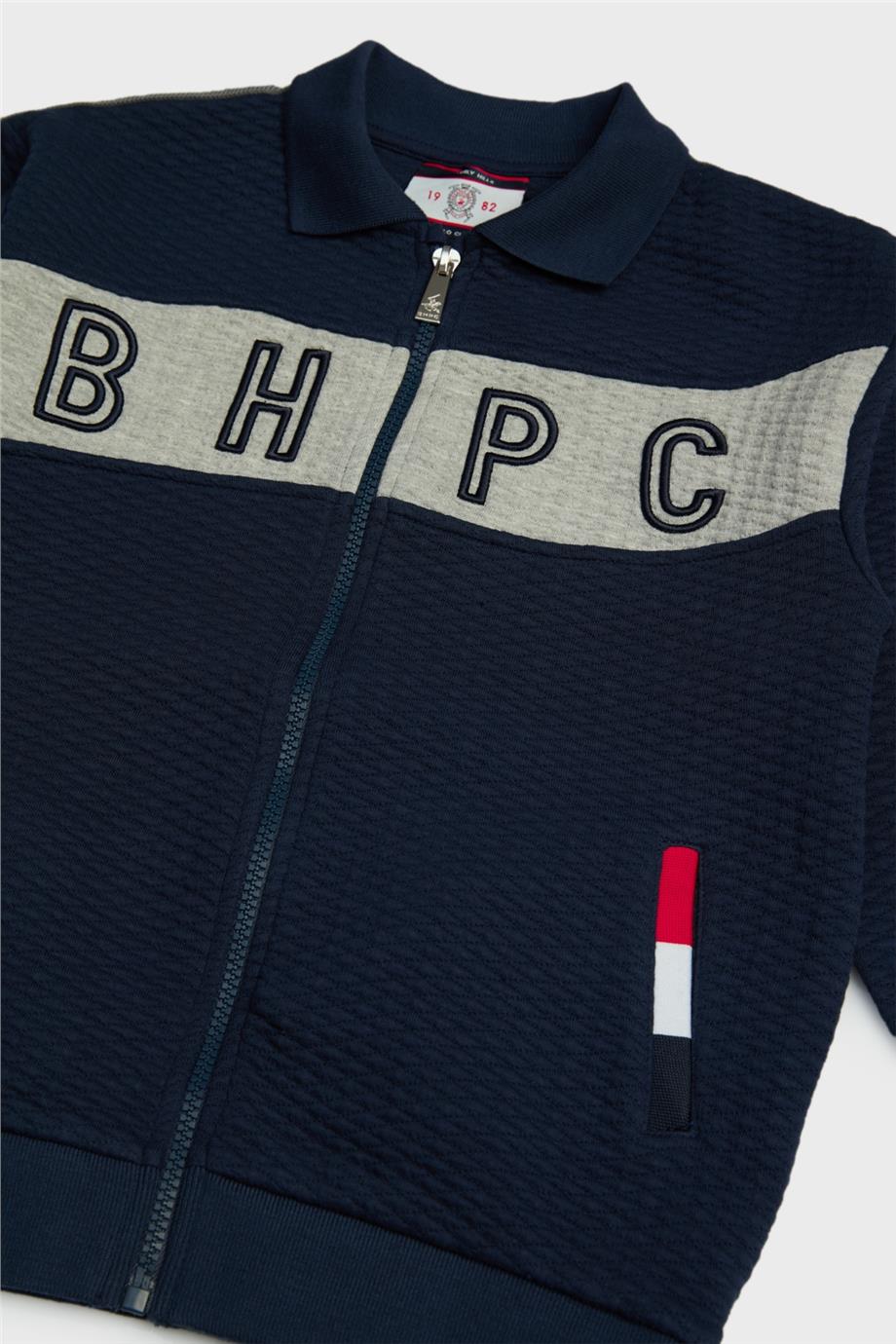 Beverly Hills Polo Club Erkek Çocuk Lacivert Eşofman Üstü