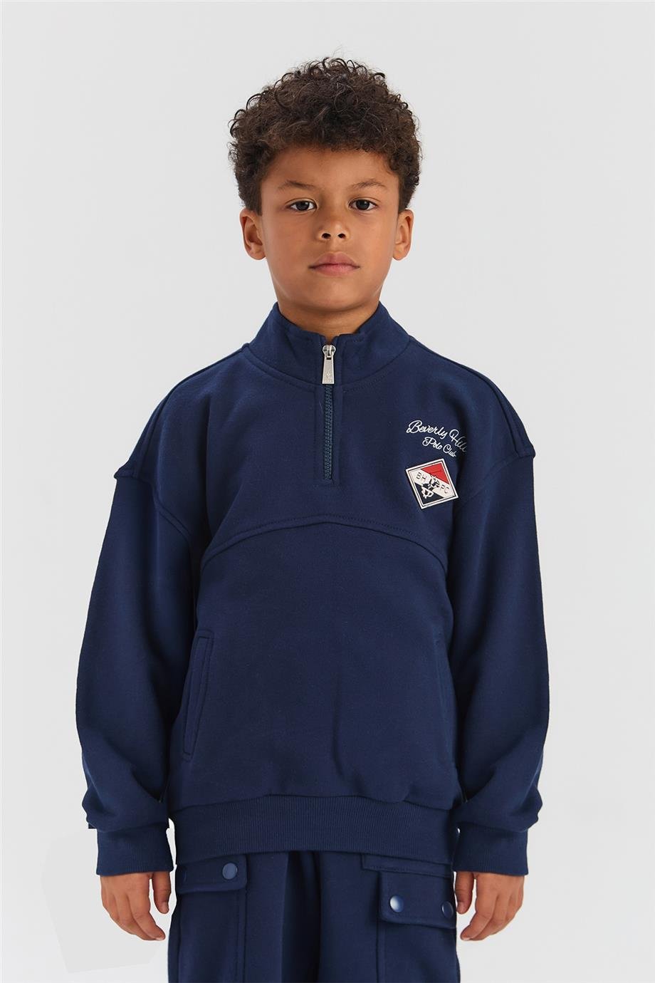 Beverly Hills Polo Club Erkek Çocuk Lacivert SweatshirtBeverly Hills Polo Club Erkek Çocuk Lacivert Sweatshirt